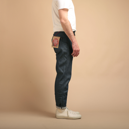 NAKED FAMOUS EasyGuy Natural Indigo Selvedge