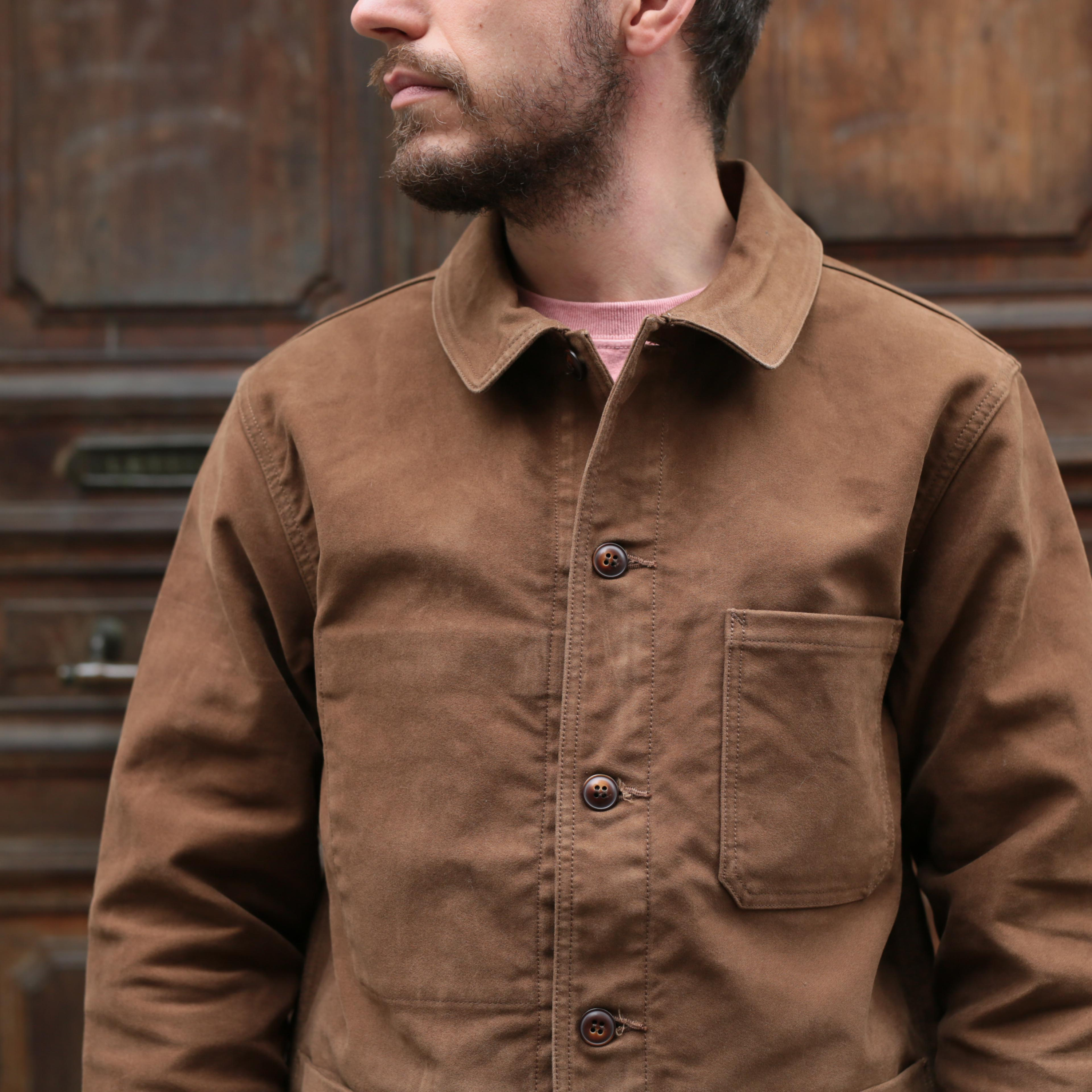 FOB Factory / French Moleskin Jacket Brown