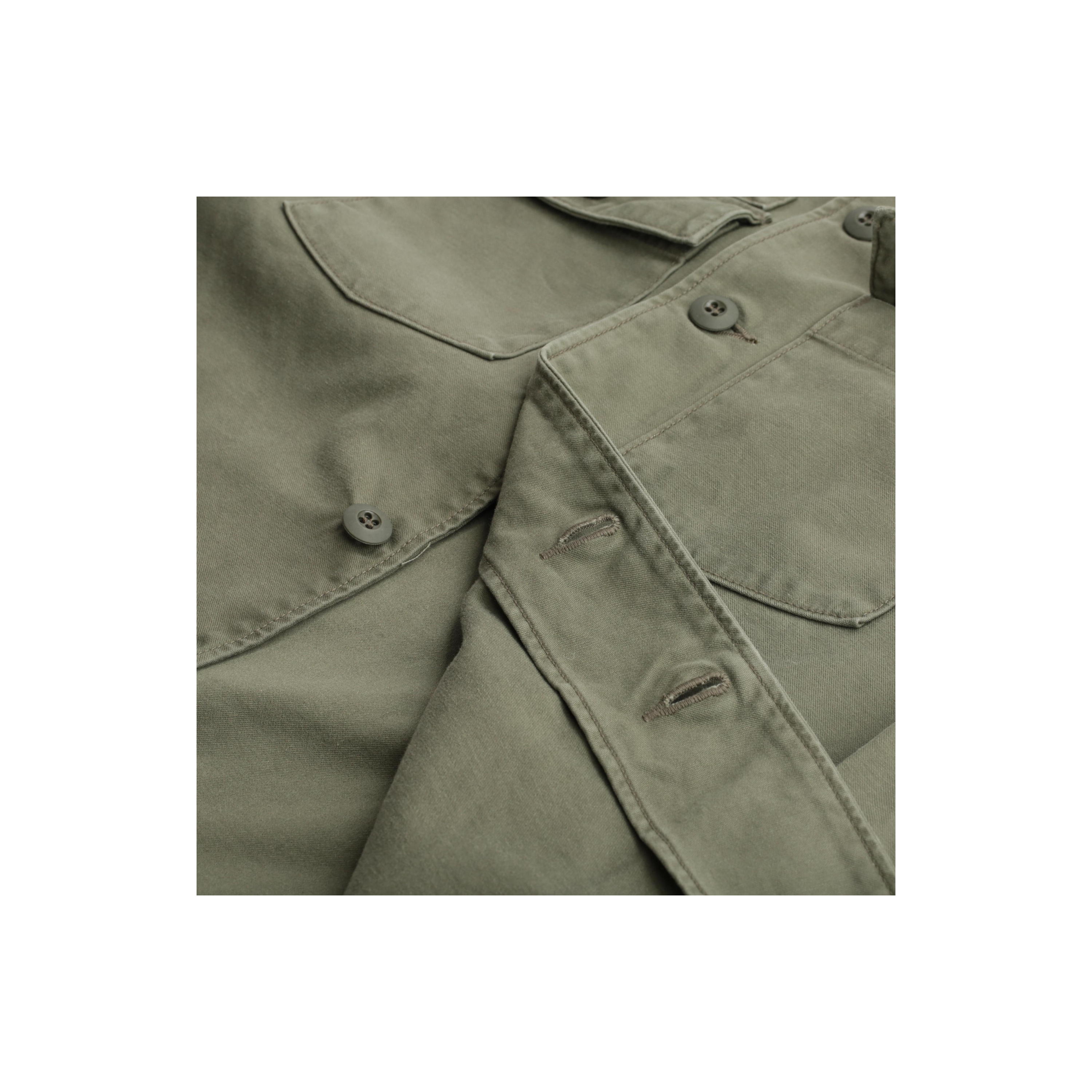 FOB FACTORY / F2362 Fatigue Shirt Jacket Olive