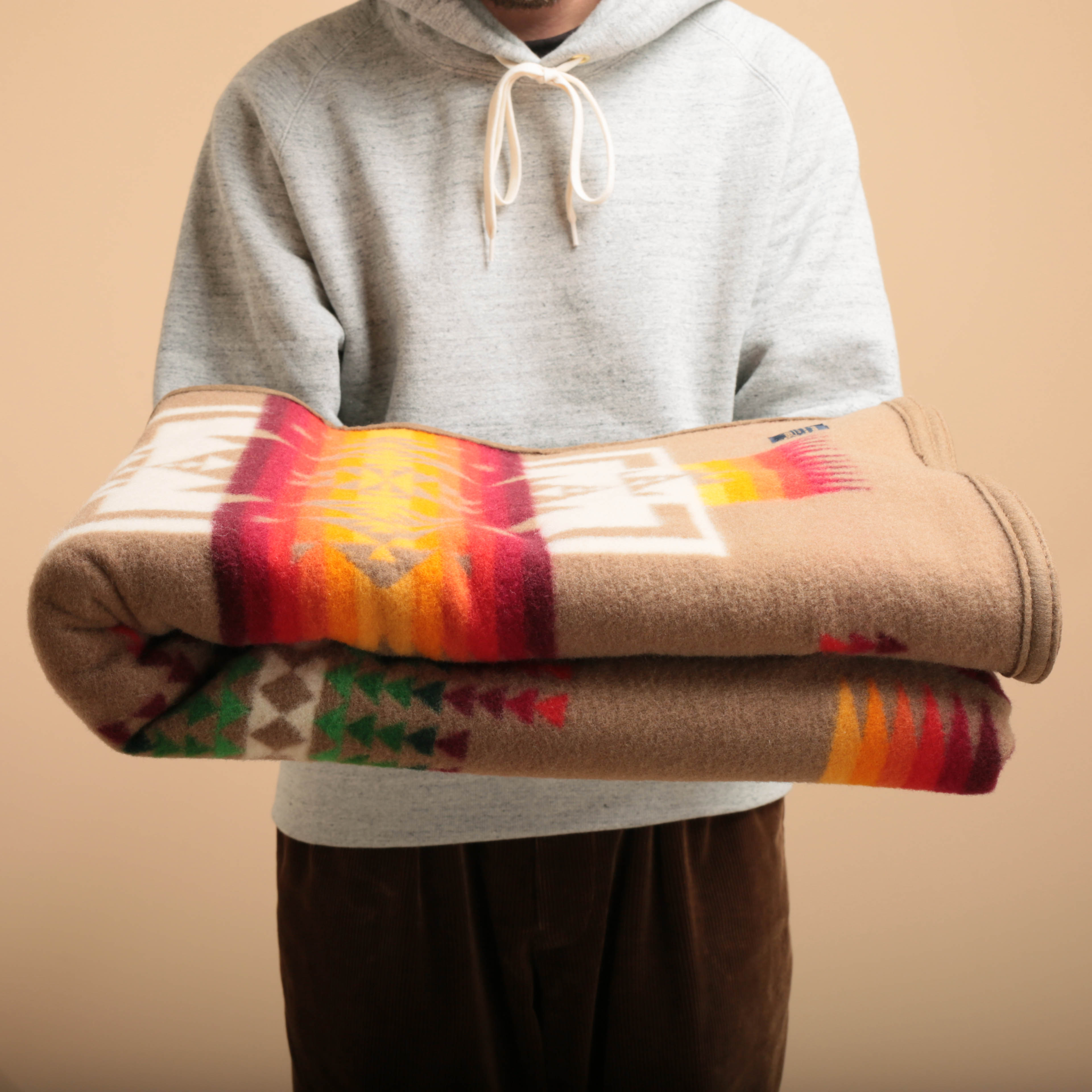 PENDLETON / Grande Couverture Chief Joseph en Khaki