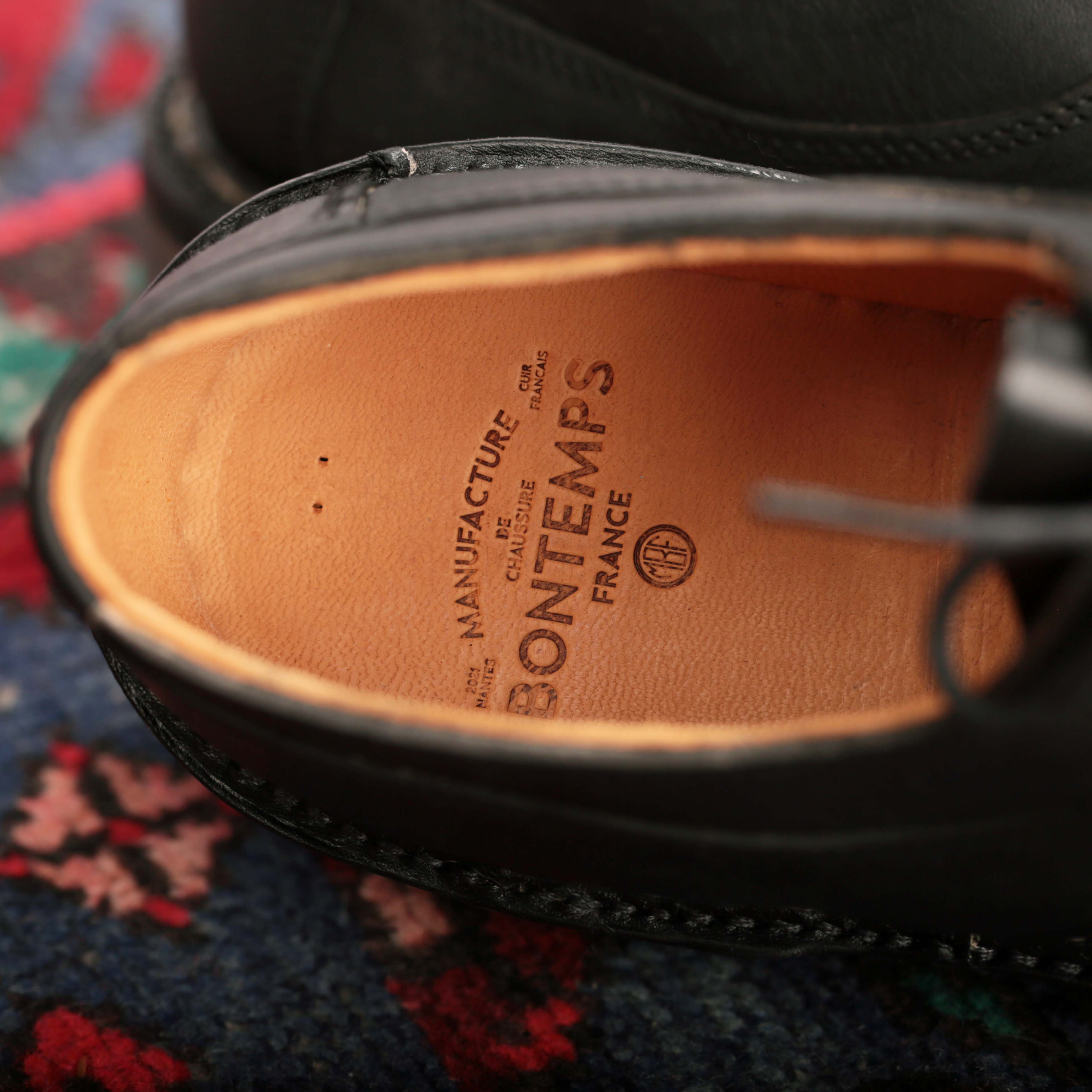 MANUFACTURE BONTEMPS Derby MBF 102 Noir