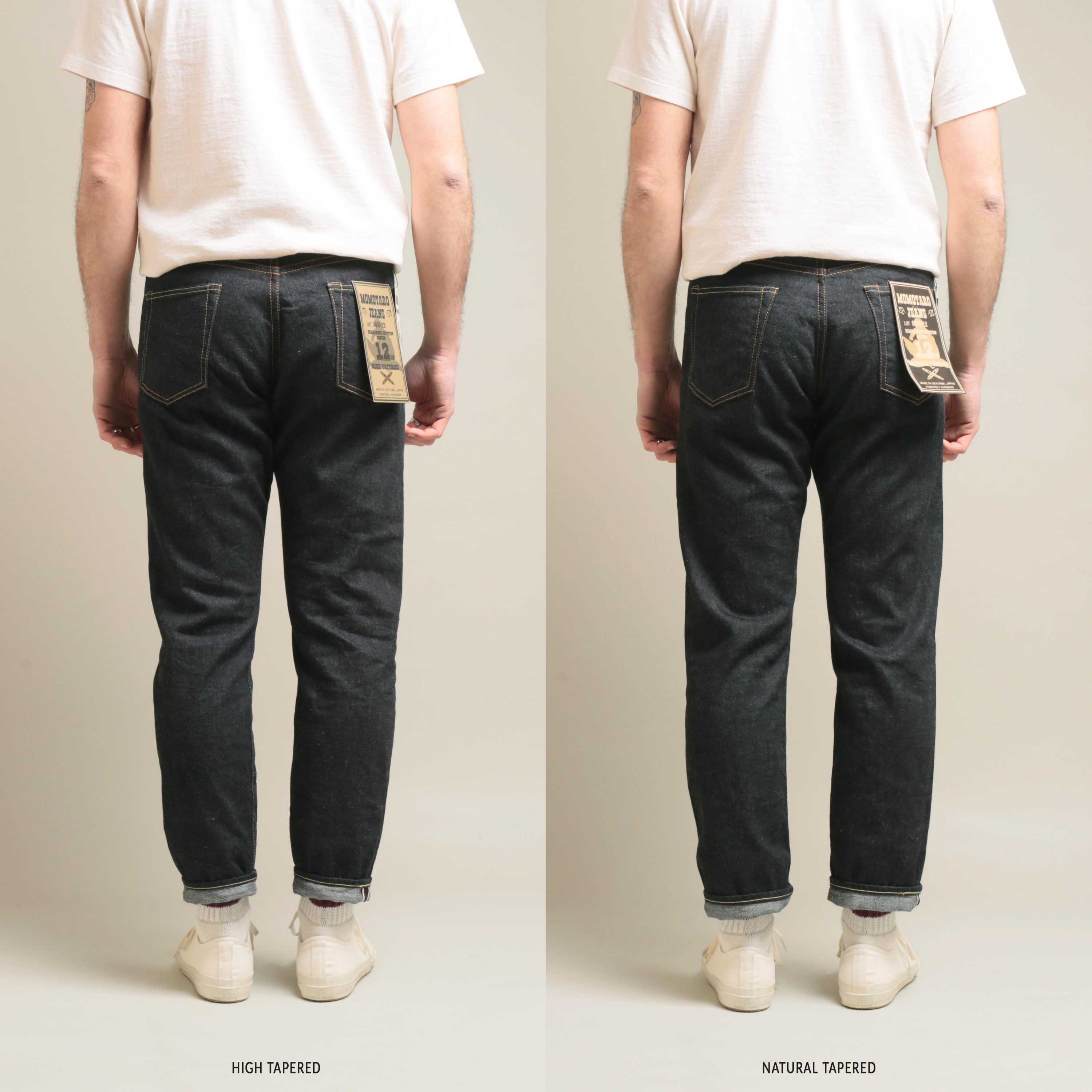MOMOTARO / 0405-12 High Tapered 12oz Zimbabwe Cotton