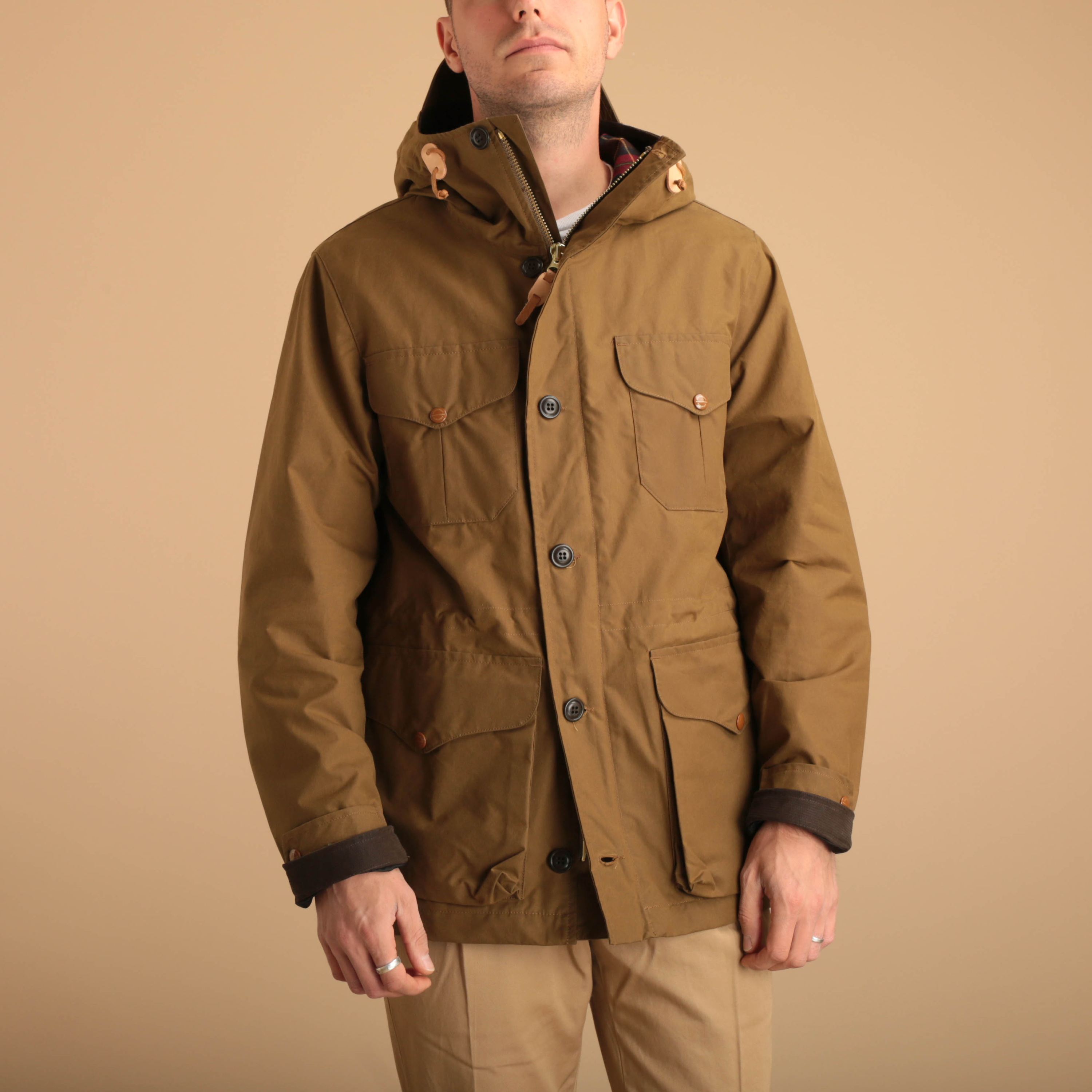 MANIFATTURA CECCARELLI / Rain Weekender Coat Dark Tan