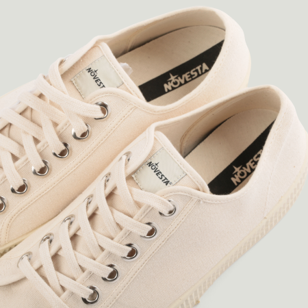 image flâneurs-sneakers-toile-Novesta-Star Master Mono Beige/Ecru