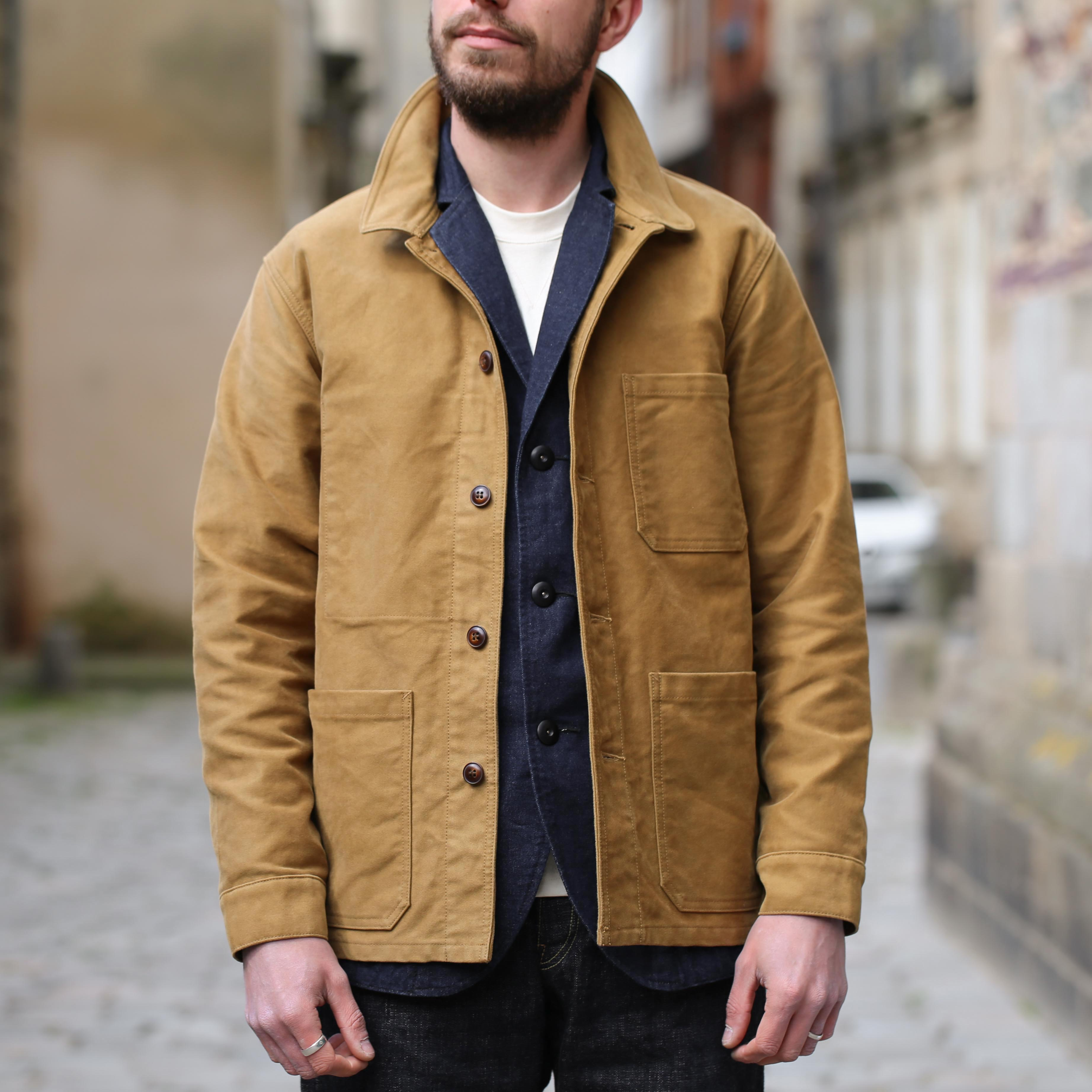 FOB FACTORY / French Moleskin Jacket Beige