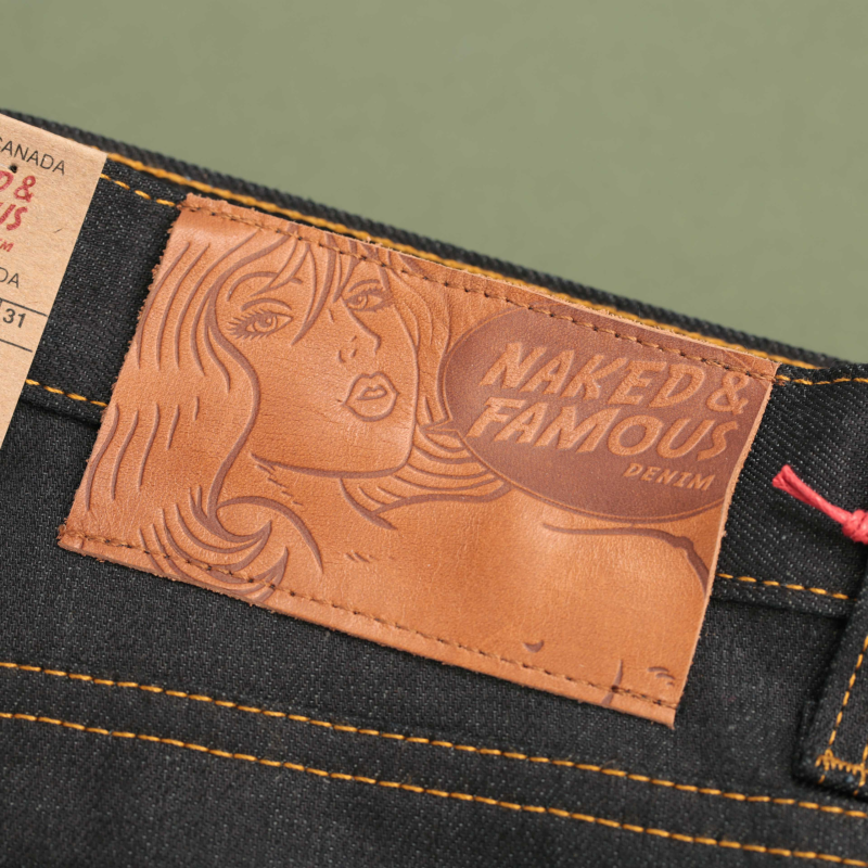 Naked Famous Superguy Deep Indigo Stretch Selvedge