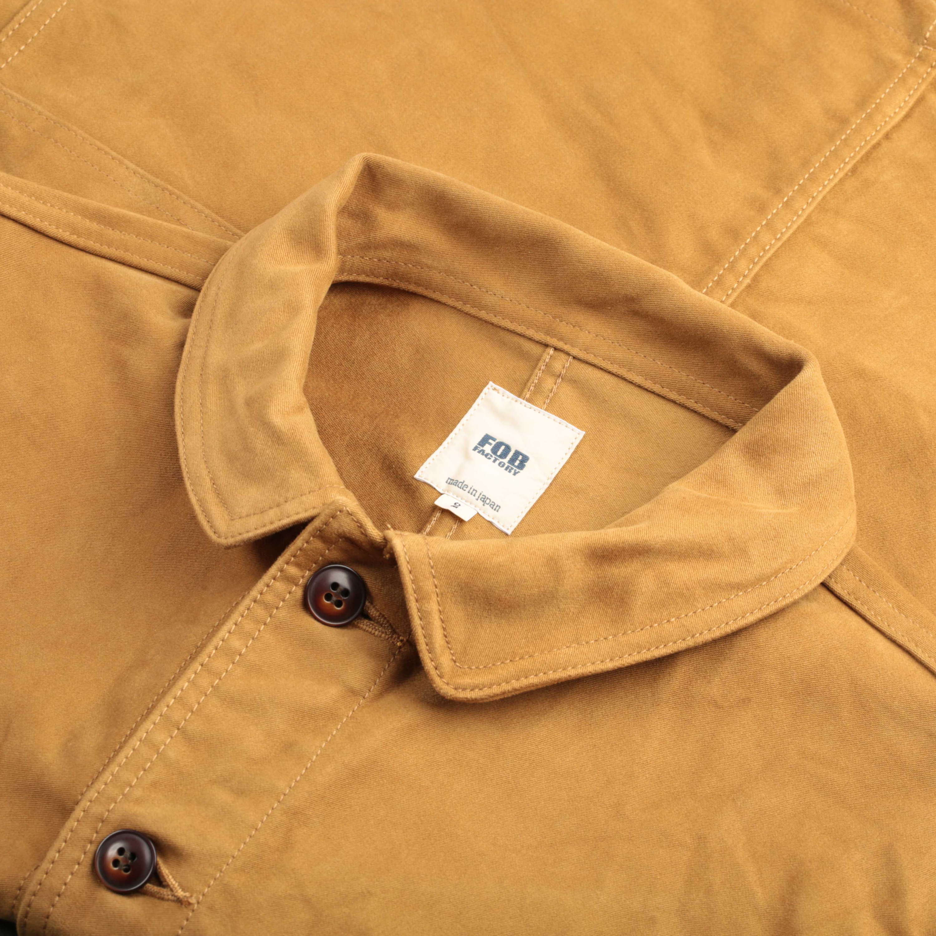 FOB FACTORY / French Moleskin Jacket Beige