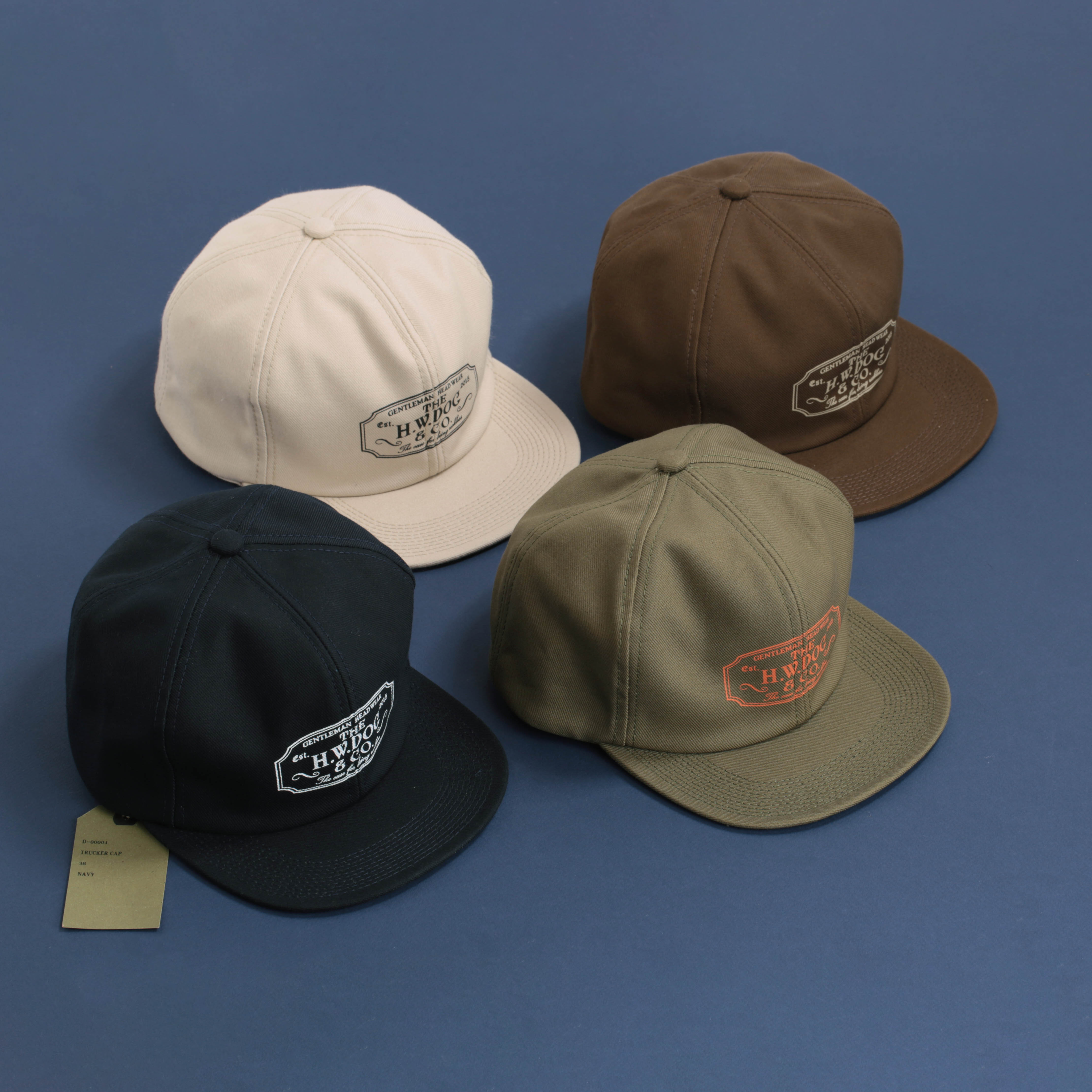 H.W. DOG & CO / Trucker Cap Navy H.W. DOG & CO / Trucker Cap Navy
