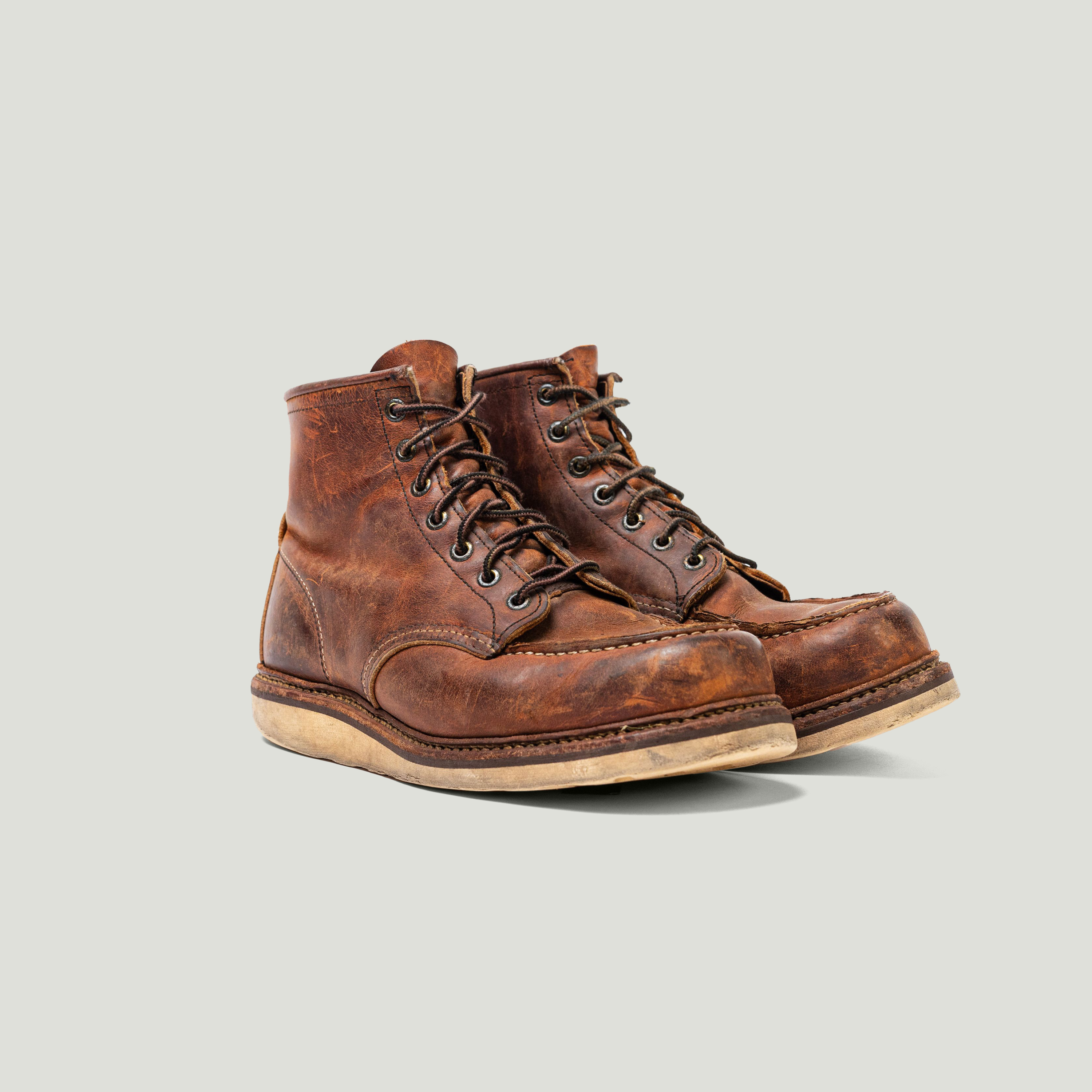 RED WING SHOES 8133 7 1/2 E MOC モックトゥ Mens Dark Brown Red Wing Classic Moc Boots | schuh