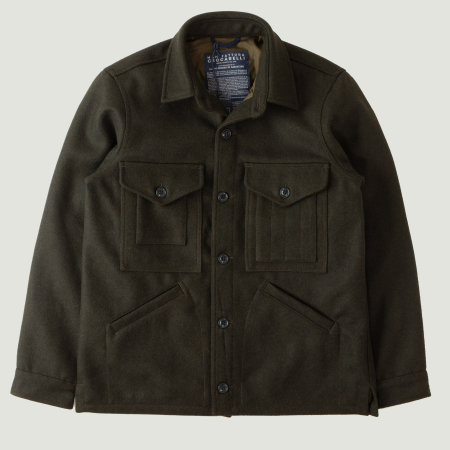 MANIFATTURA CECCARELLI / Wool Cruiser Jacket Dark Green