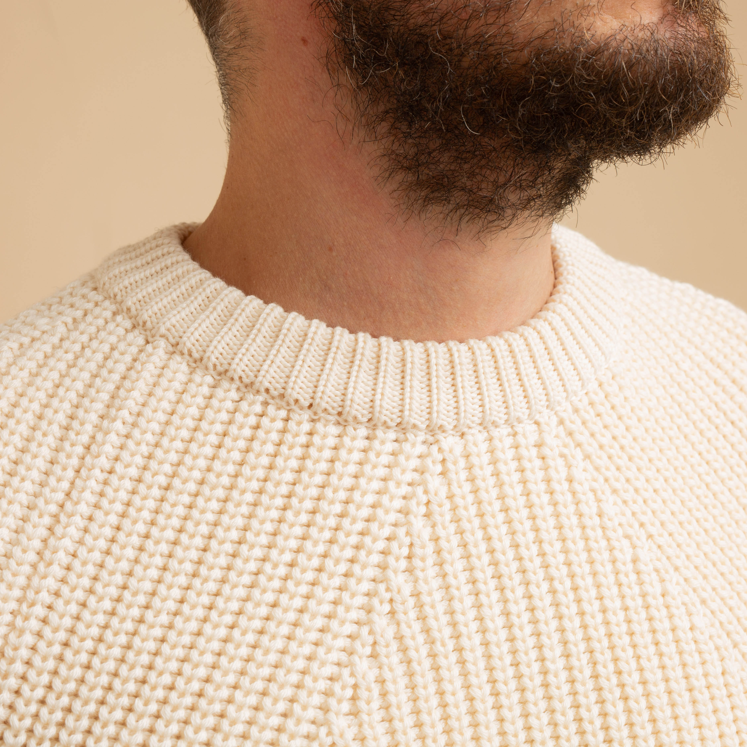 BATONER / Signature Crew Neck Ivory