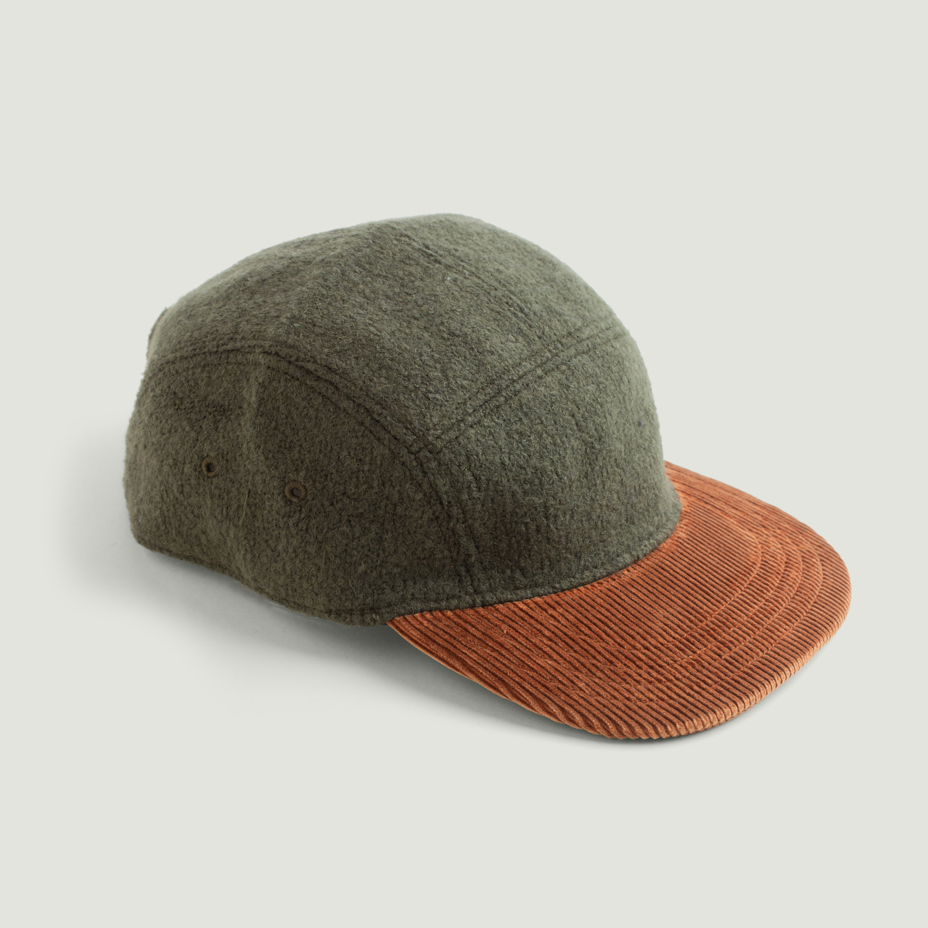 ROTOTO / Mof Jet Cap Corduroy D.Olive