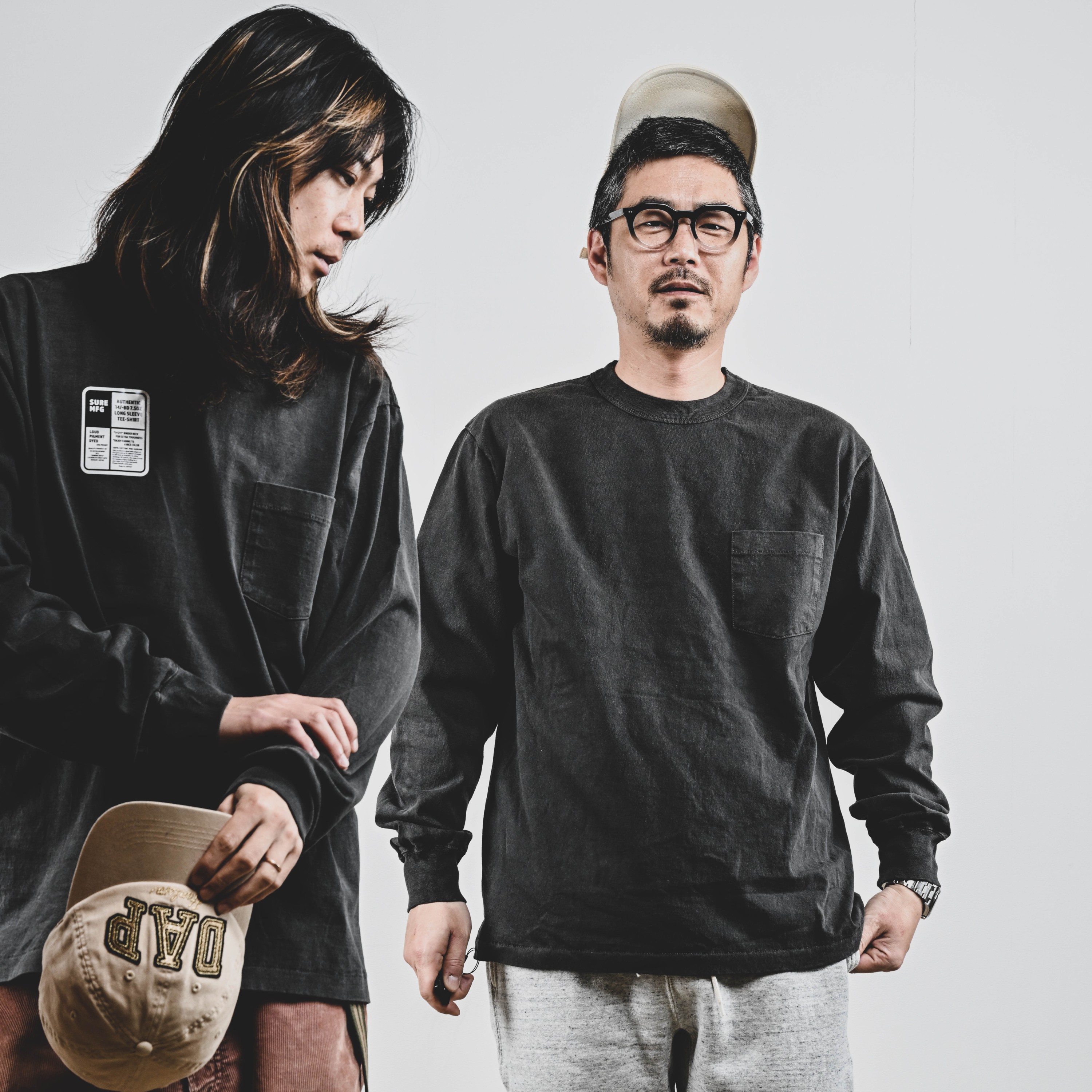 pocket long sleeve tee shirt 外袋破れあり XX DEVELOPMENT / 