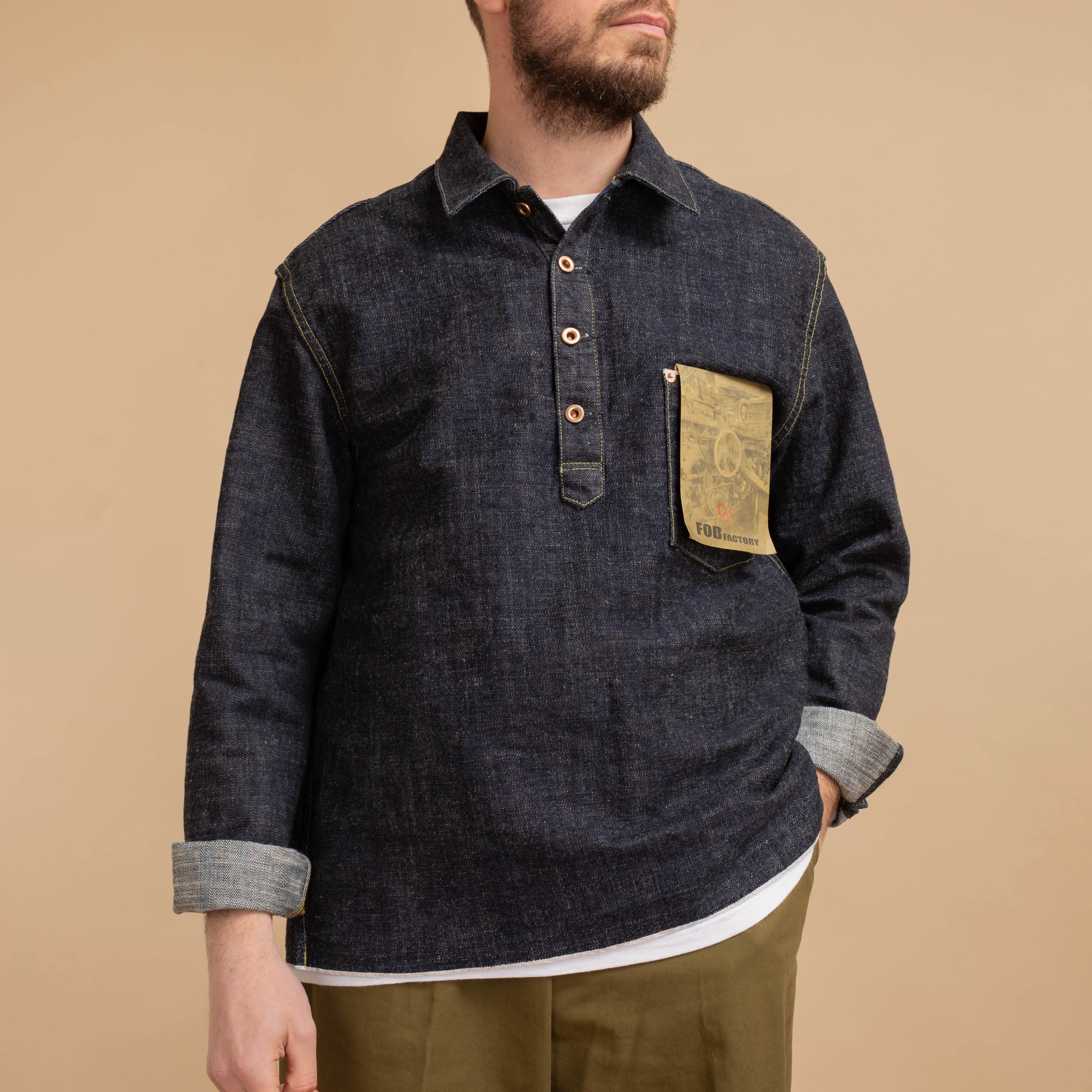 FOB Factory / G3 Denim Pullover Jacket