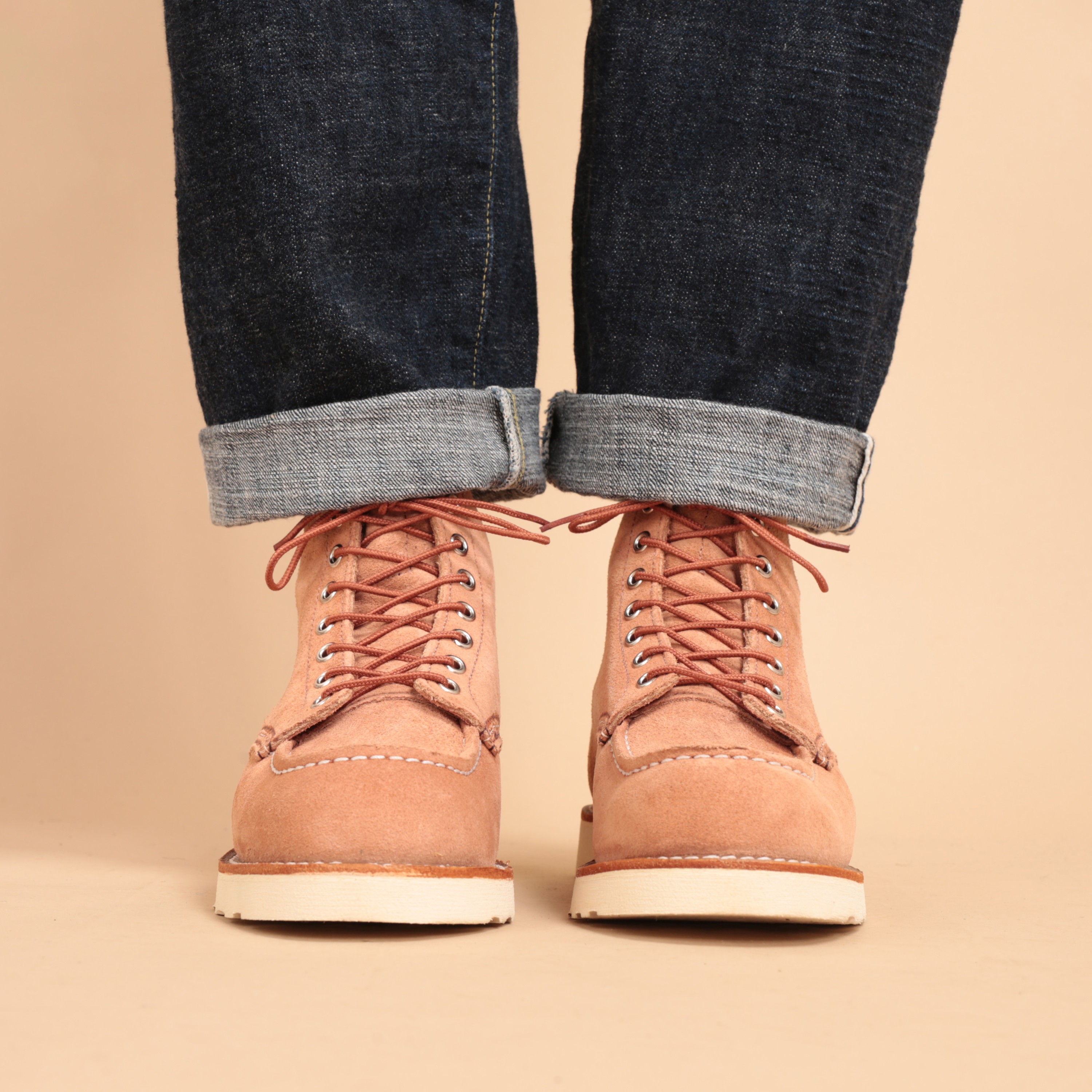 国内配送 RED WING WMNS 6' CLASSIC MOC DUSTY ROSE 8208 Classic Moc Toe Dusty Rose Abilene – Red Wing Amsterdam