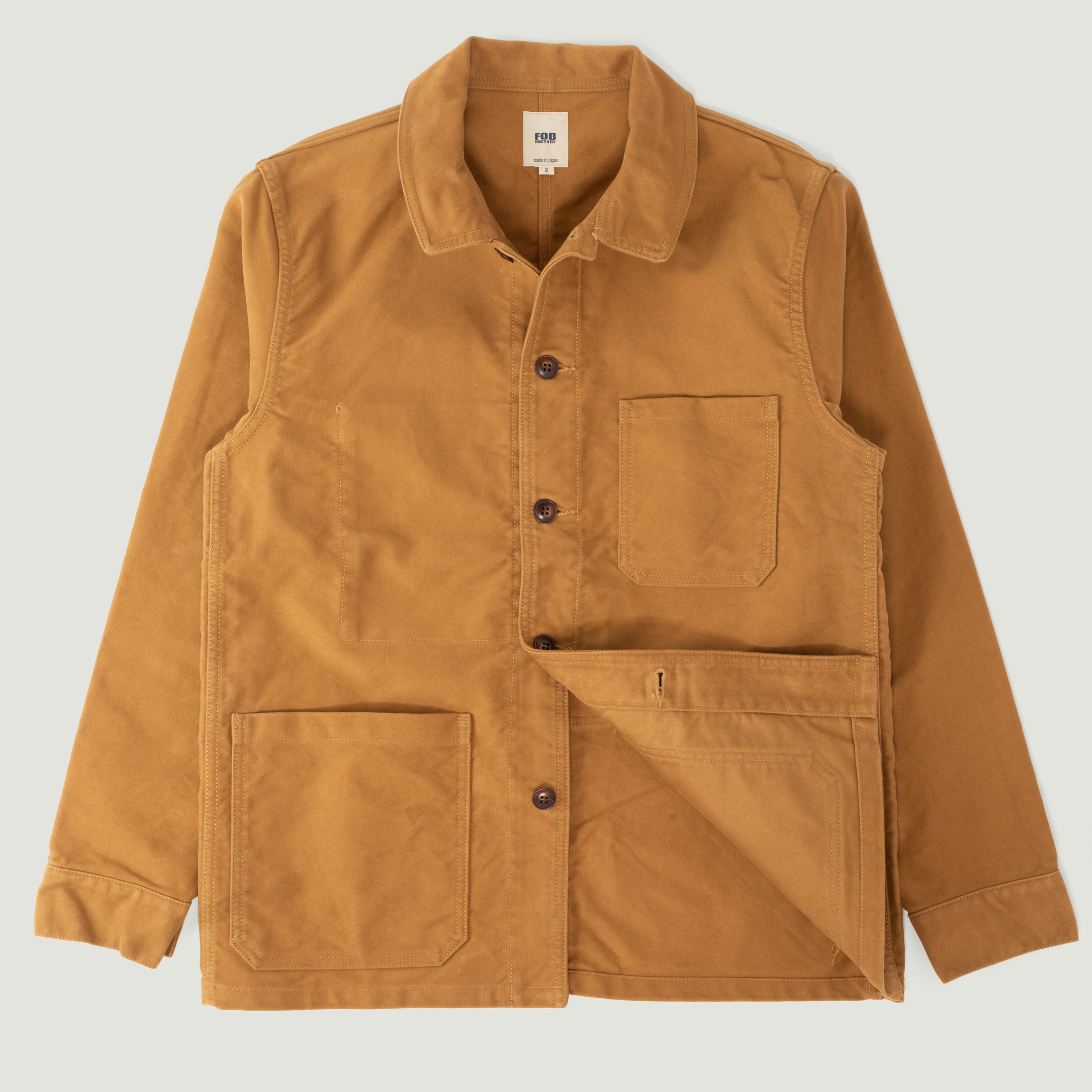 French Moleskin Work Jacket モールスキン FULLCOUNT 年始限定販売商品】FRENCH MOLESKIN WORK JACKET