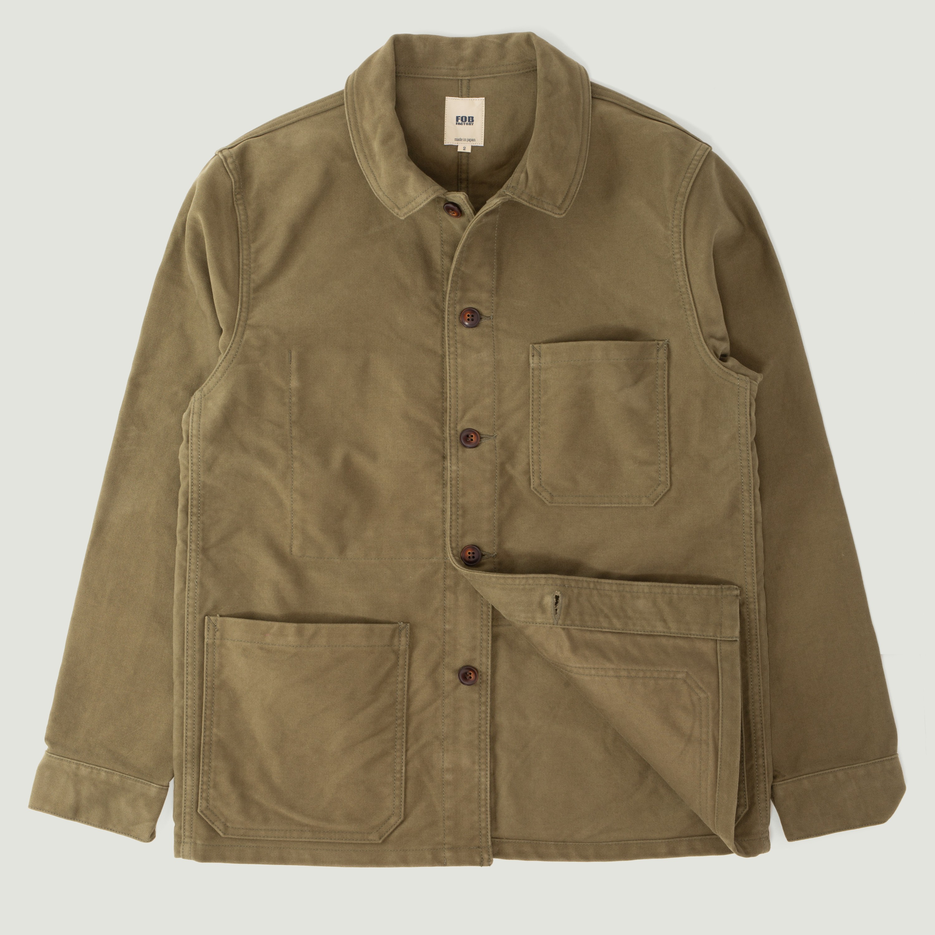 FOB FACTORY FRENCH BASK COAT サイズXL FOB FACTORY FRENCH BASK COAT サイズXL