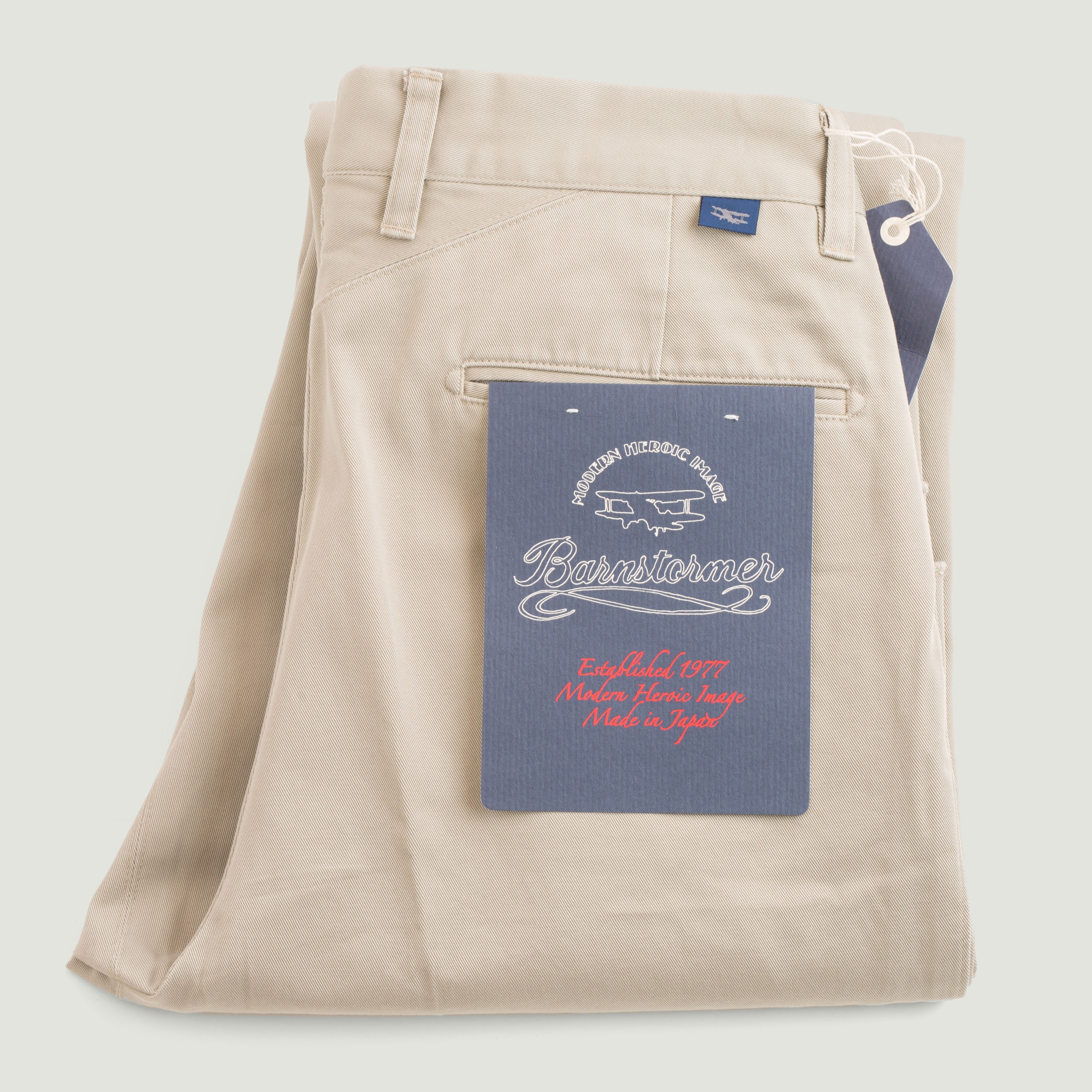 BARNSTORMER MACARTHUR Ⅱ KHAKI Barnstormer Khaki 2 Pleat Chinos - 1955UC – Old House Provisions