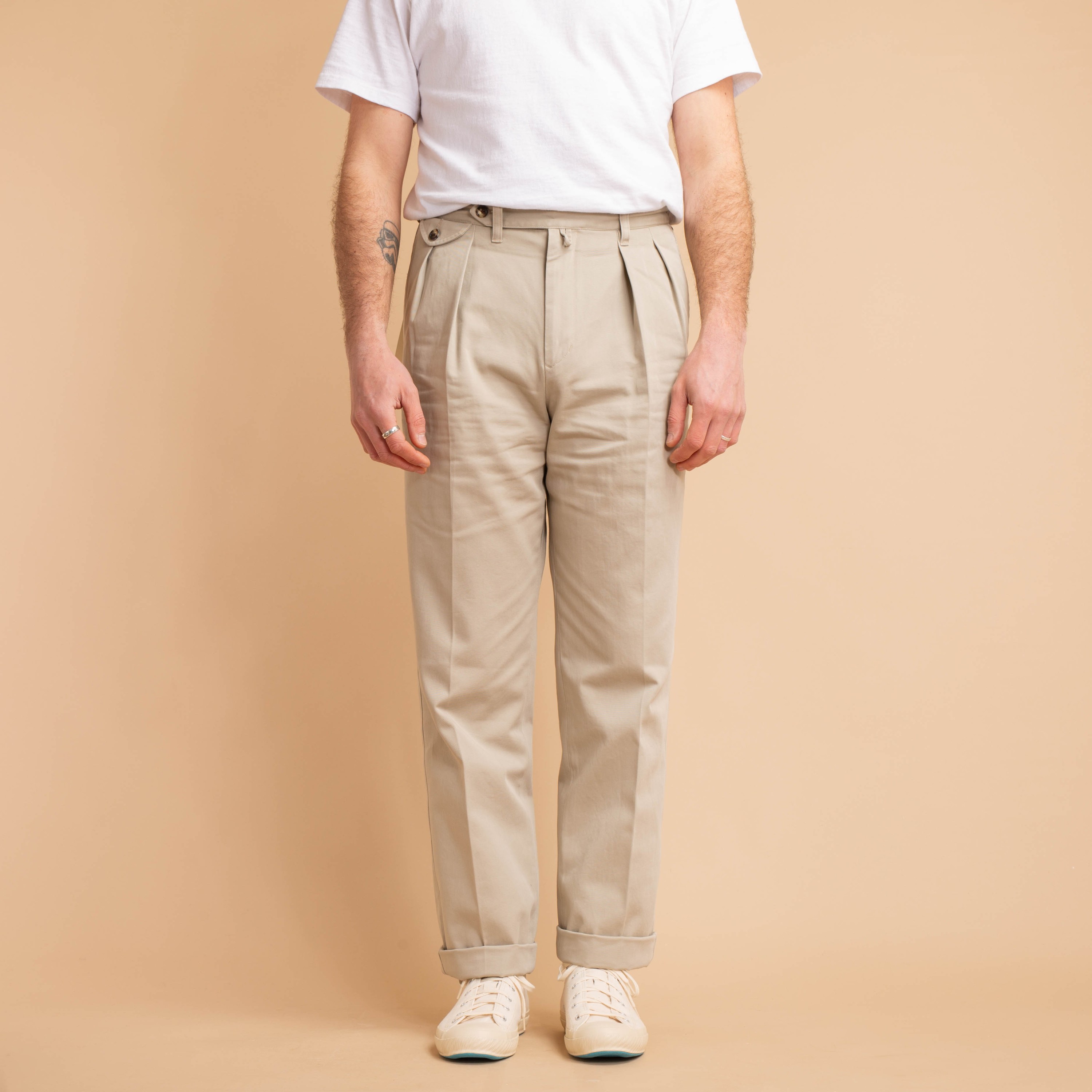 BARNSTORMER MACARTHUR Ⅱ KHAKI 1945p 2p macarthur khaki | barnstormer | made in japan