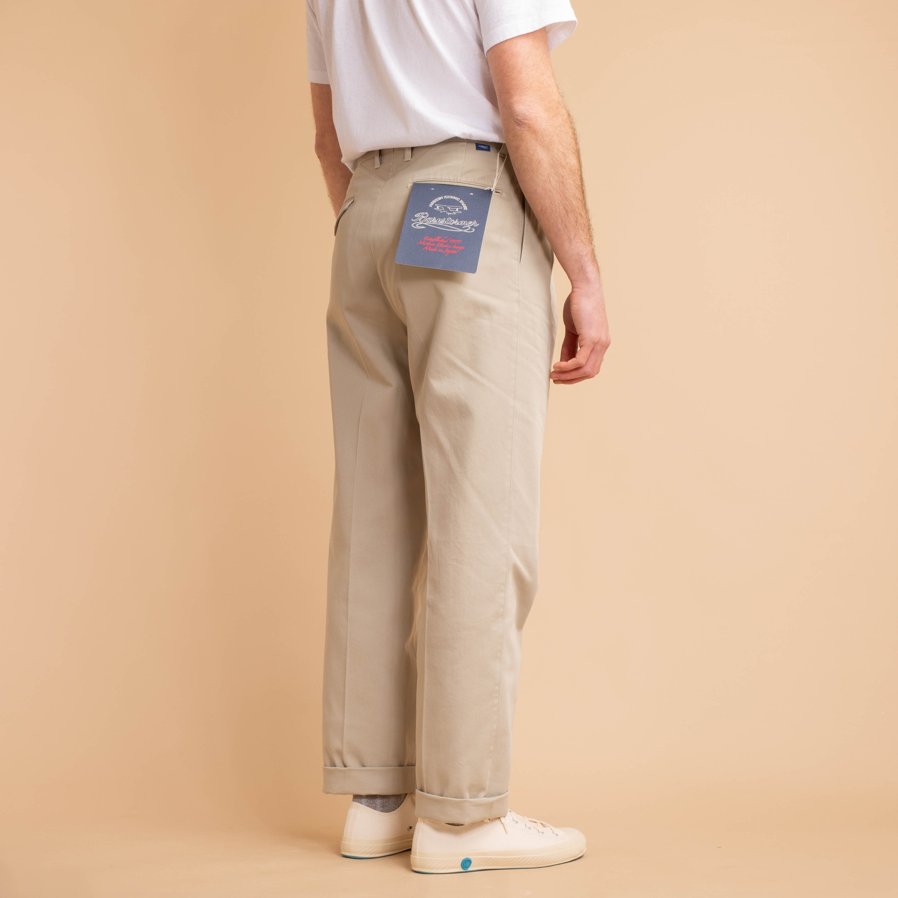BARNSTORMER MACARTHUR Ⅱ KHAKI 1945p 2p macarthur khaki | barnstormer | made in japan