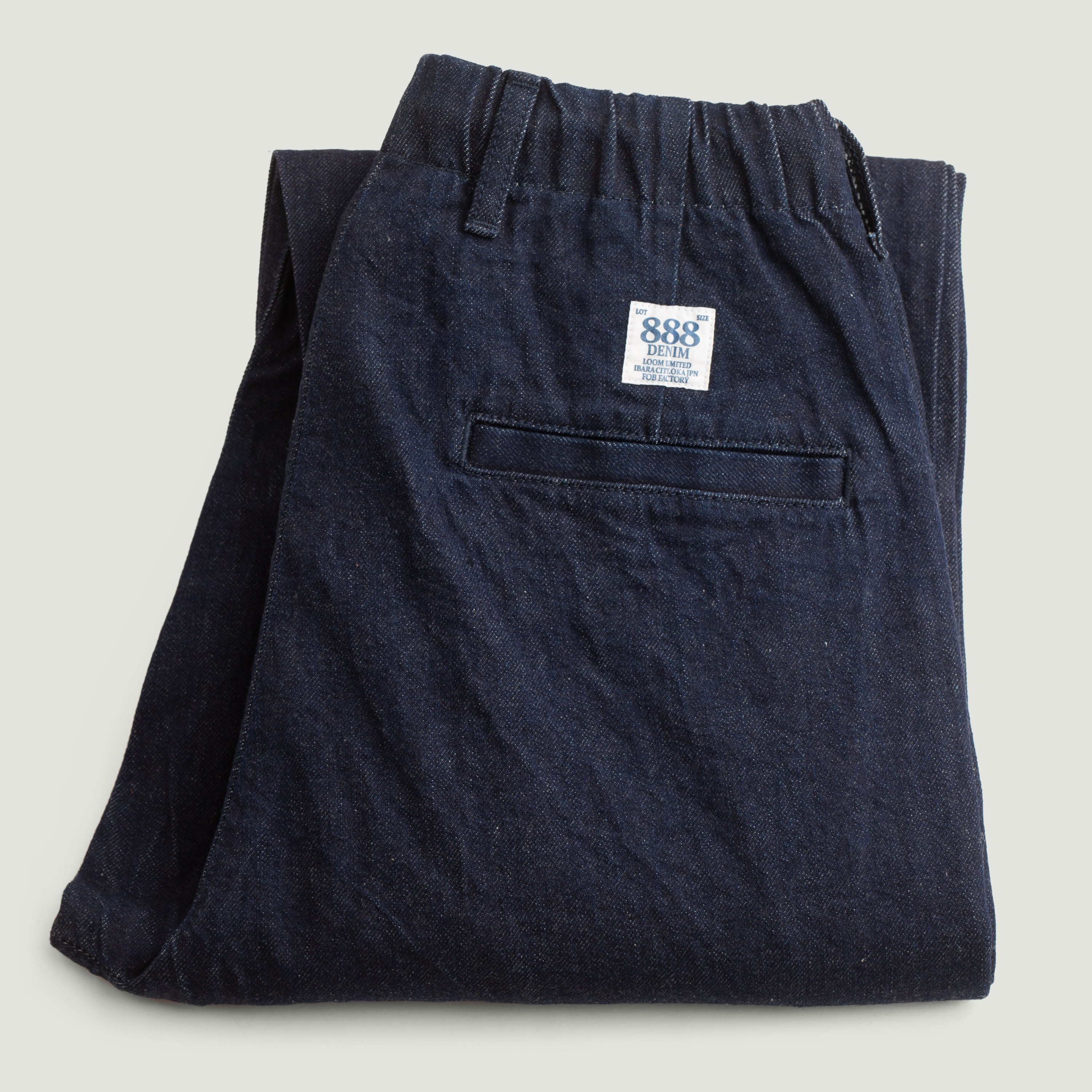 FOB FACTORY / F0508 Denim Track Pants Indigo