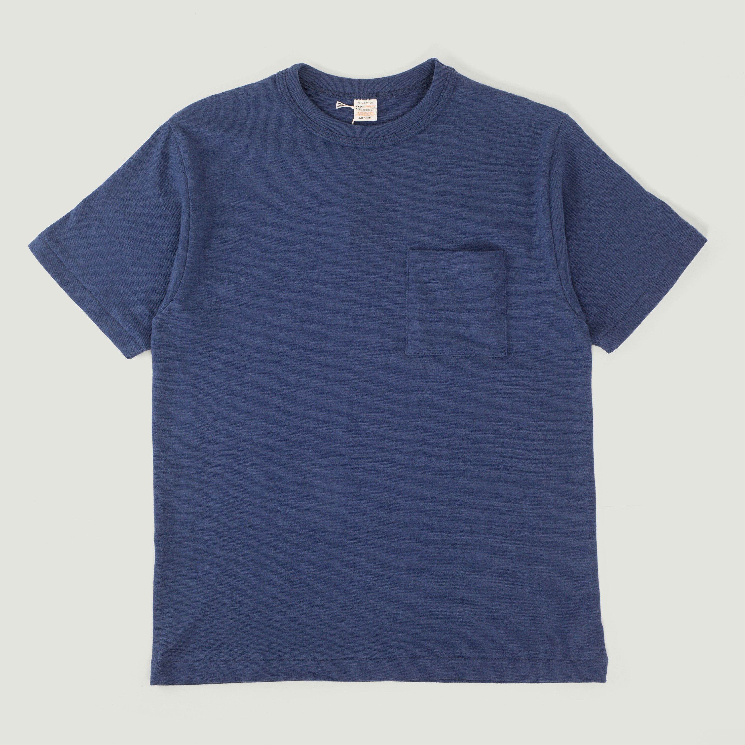 WAREHOUSE & CO. / Lot 4601 Navy Pocket T-Shirt