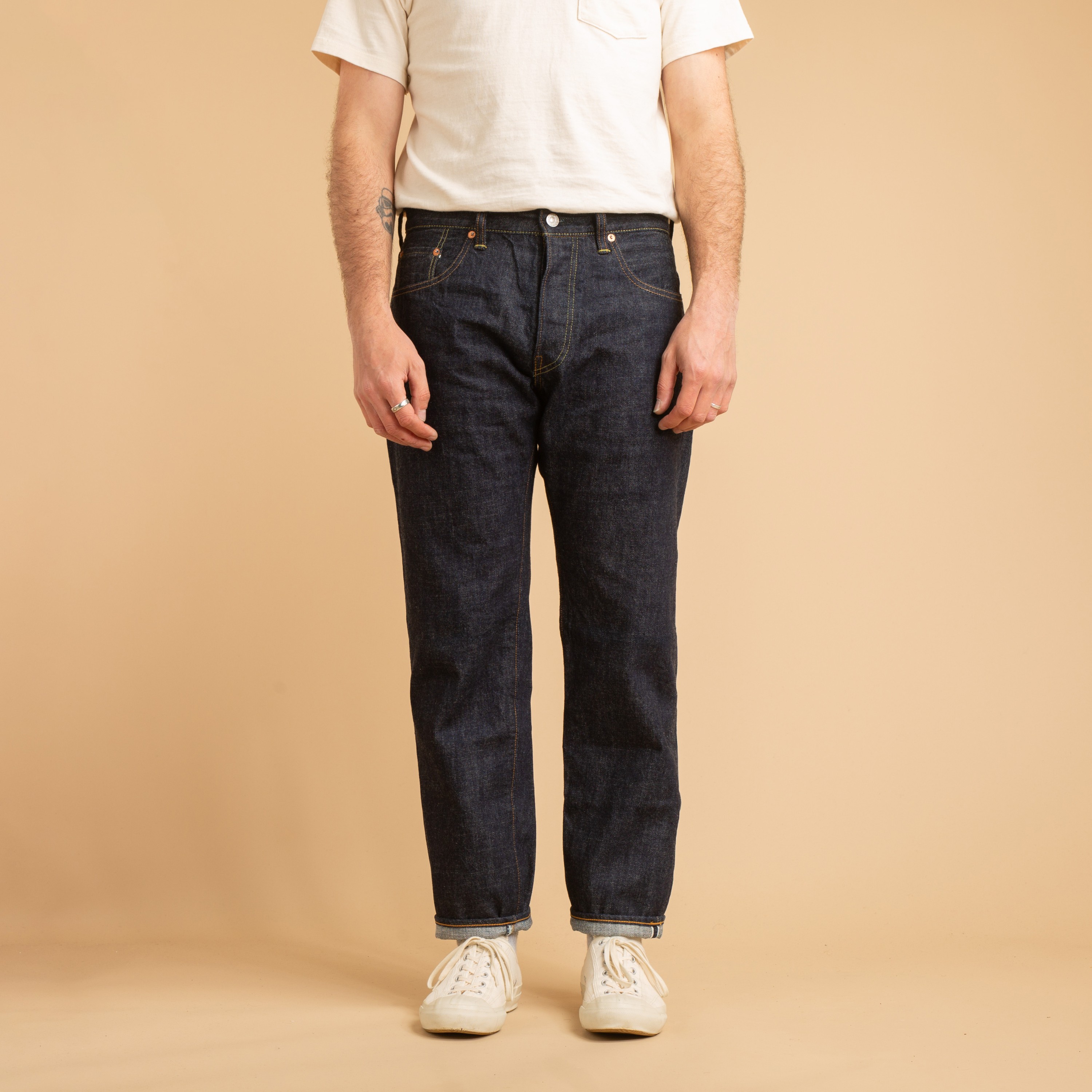 TCB JEANS / 50's Slim Jeans One Wash 13.5oz Selvedge