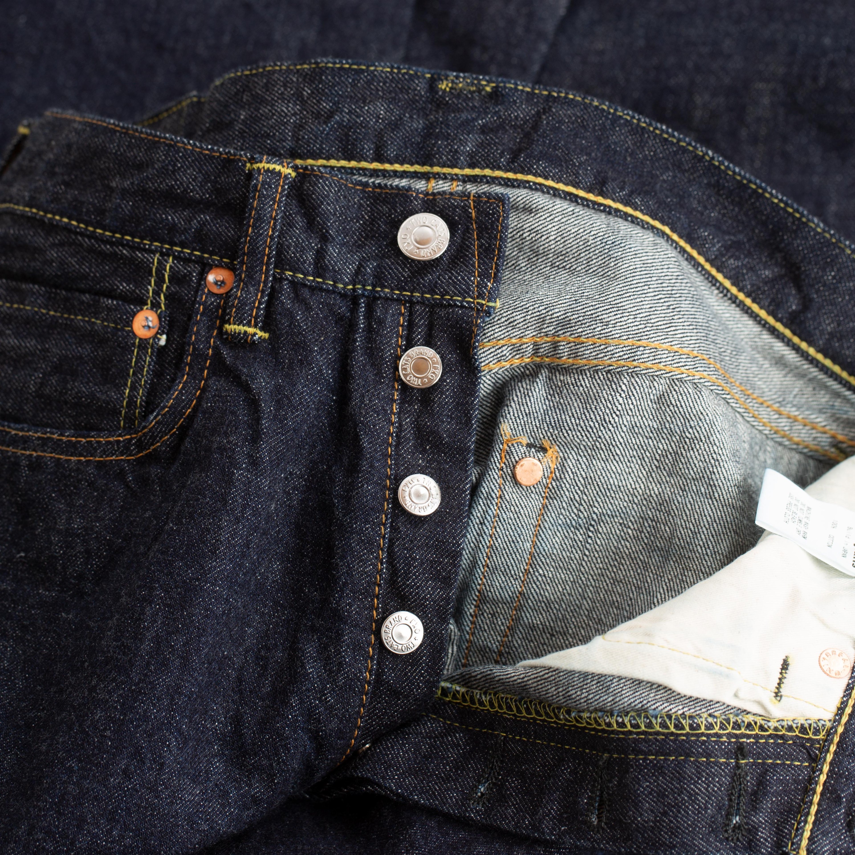 TCB JEANS / 50's Jeans One Wash 13.5oz Selvedge