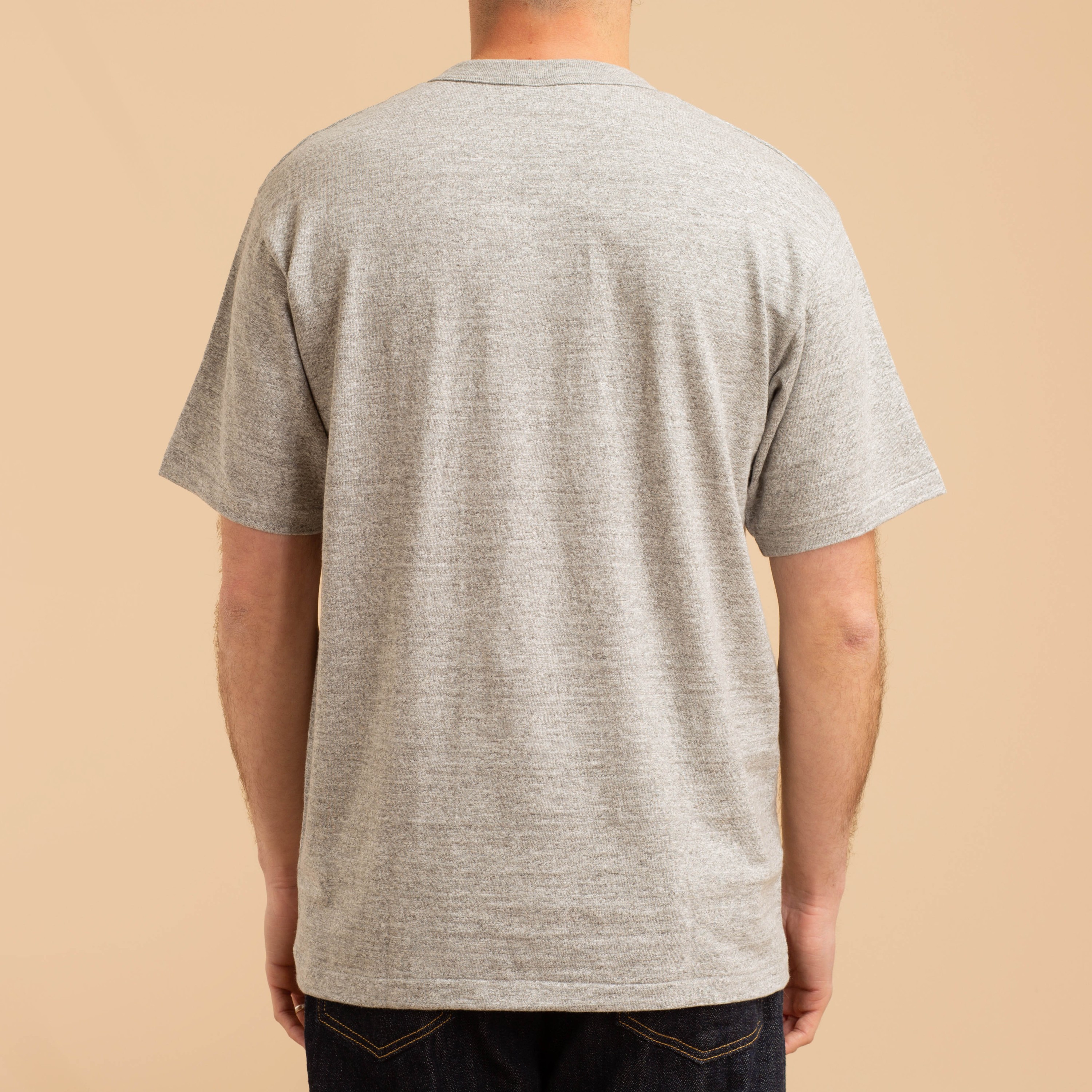 WAREHOUSE & CO. / Lot 4082 One-Button Henley Neck T-Shirt