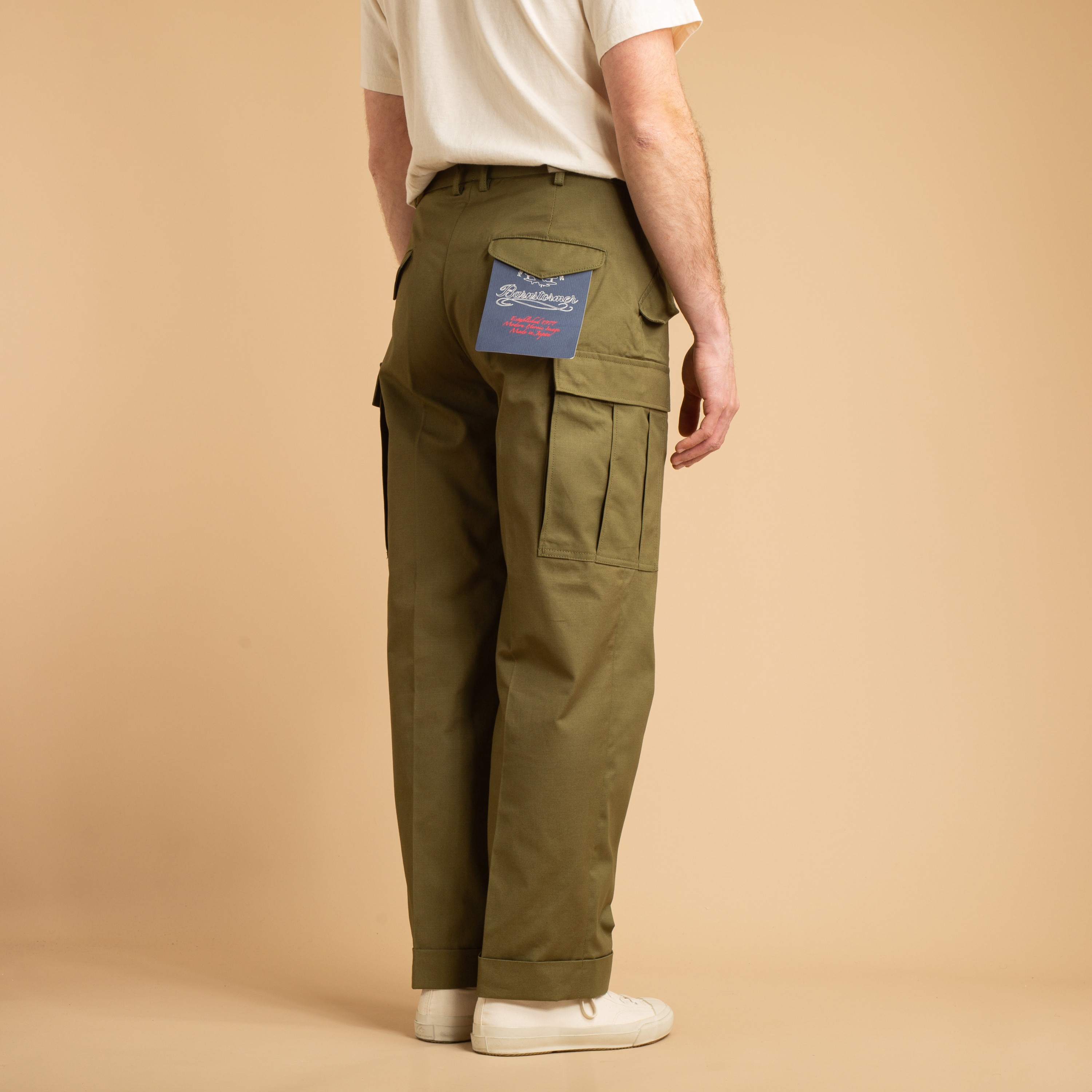 パンツ BARNSTOMER 1323P 6P Dress Cargo Pants BARNSTORMER (バーンストーマー) 1323P [RIPSTOP DRESS 6P CARGO