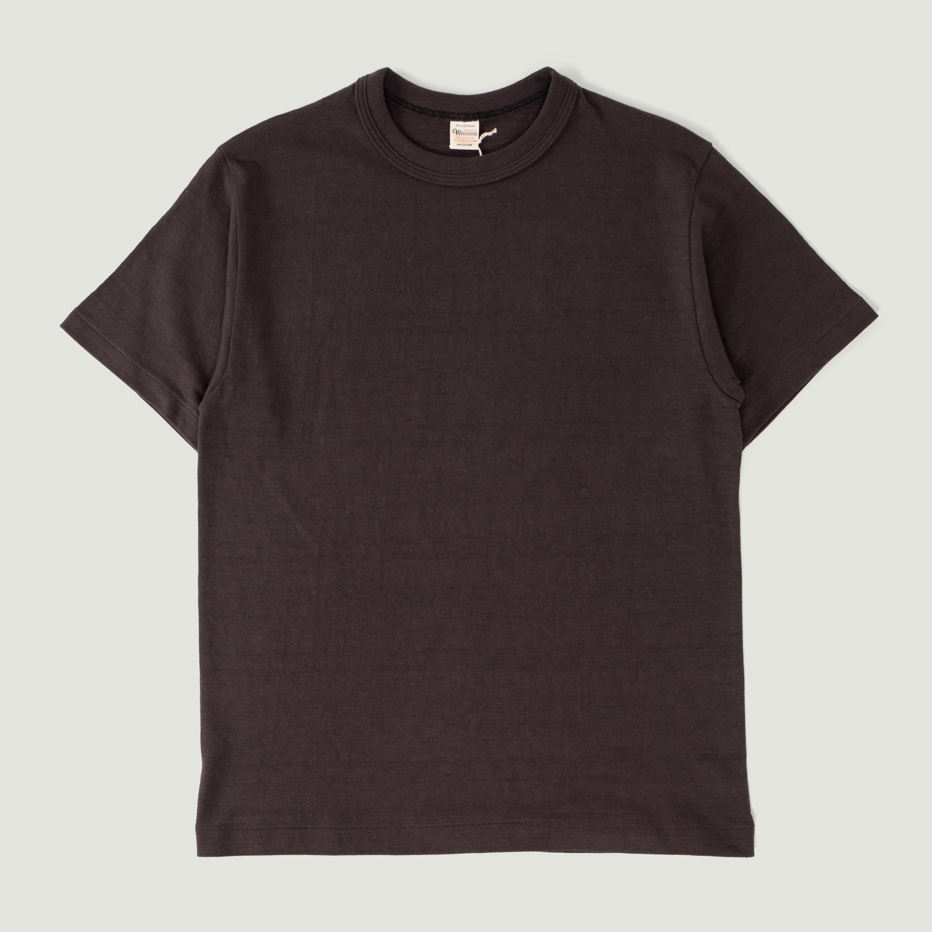 WAREHOUSE & CO. / Lot 4601 No Print T-Shirt Black