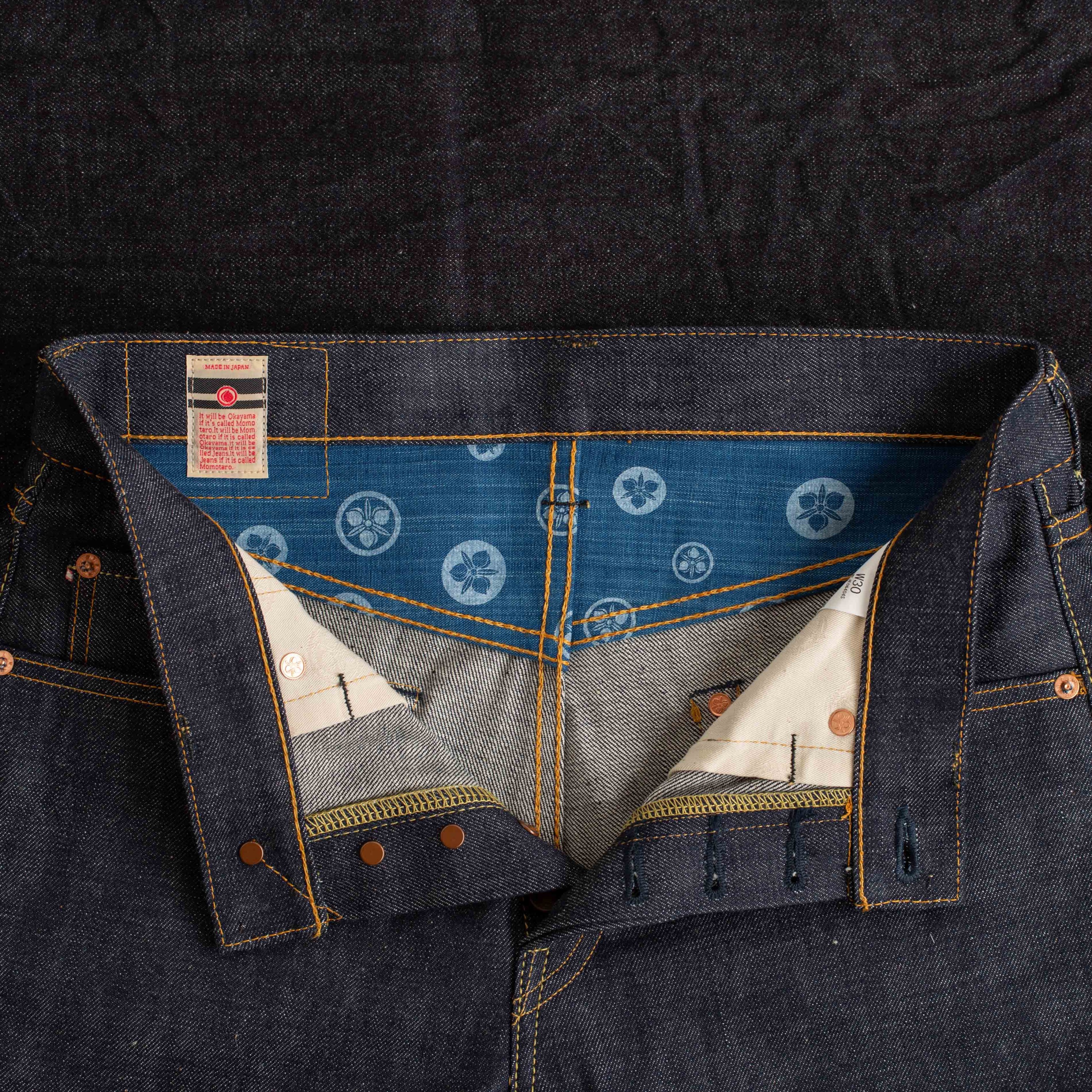 Youtaroh MOMOTARO / 0405-40 High Tapered 14.7oz Legacy Blue Denim