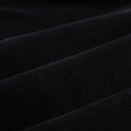 tissu PORTUGUESE-FLANNEL-flâneurs-chemise-velours-Lobo-black