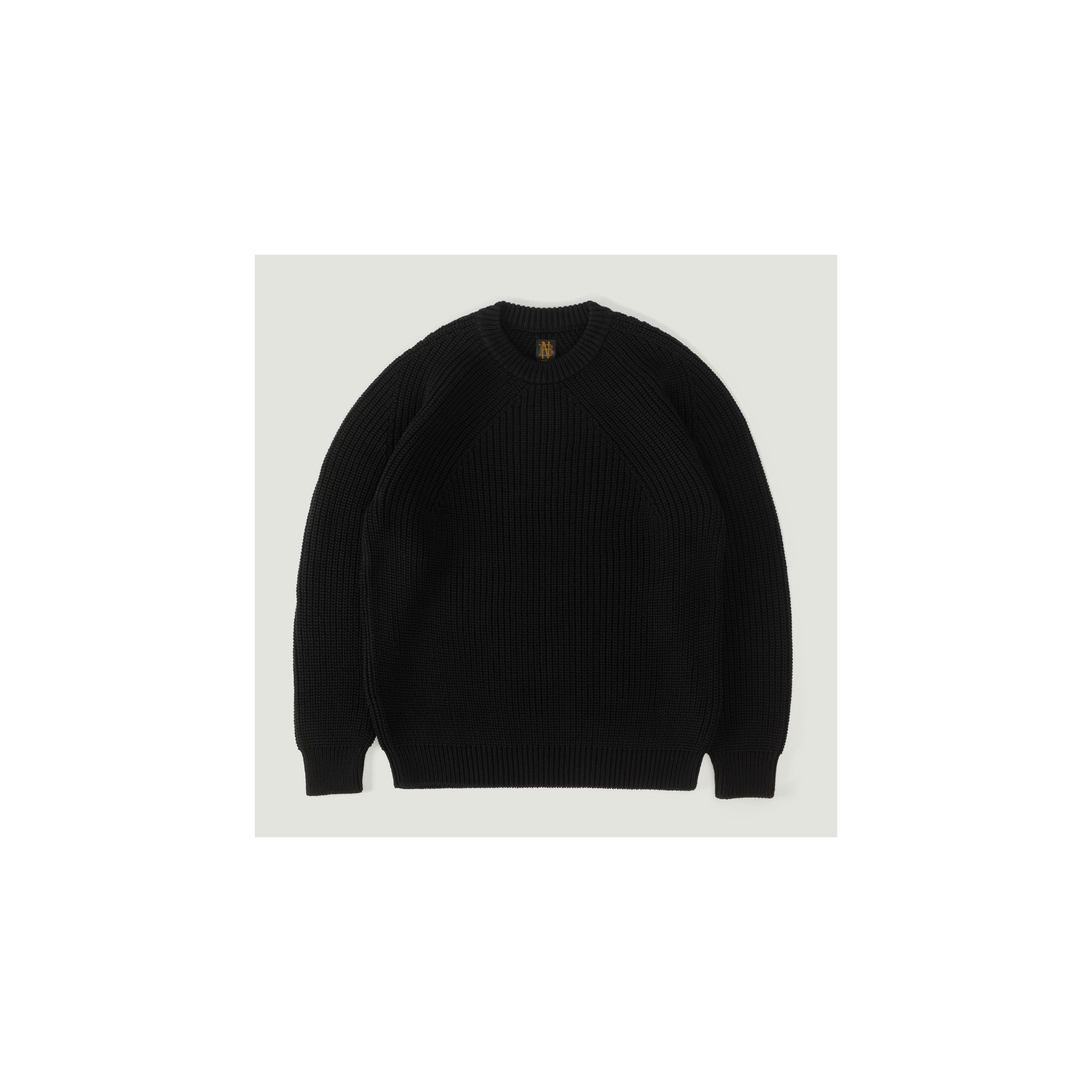 BATONER / Signature Crew Neck Black