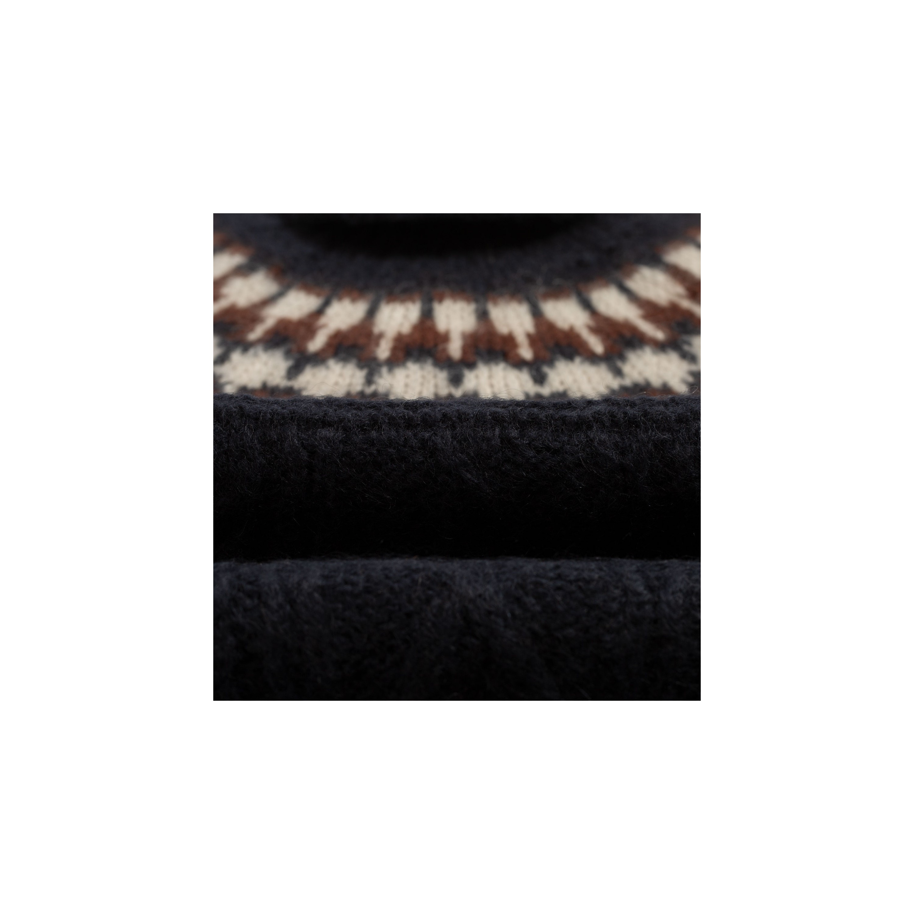 美品 BATONER MOHAIR NORDIC TURTLE NECK BATONER / Nordic Mohair Turtleneck Navy