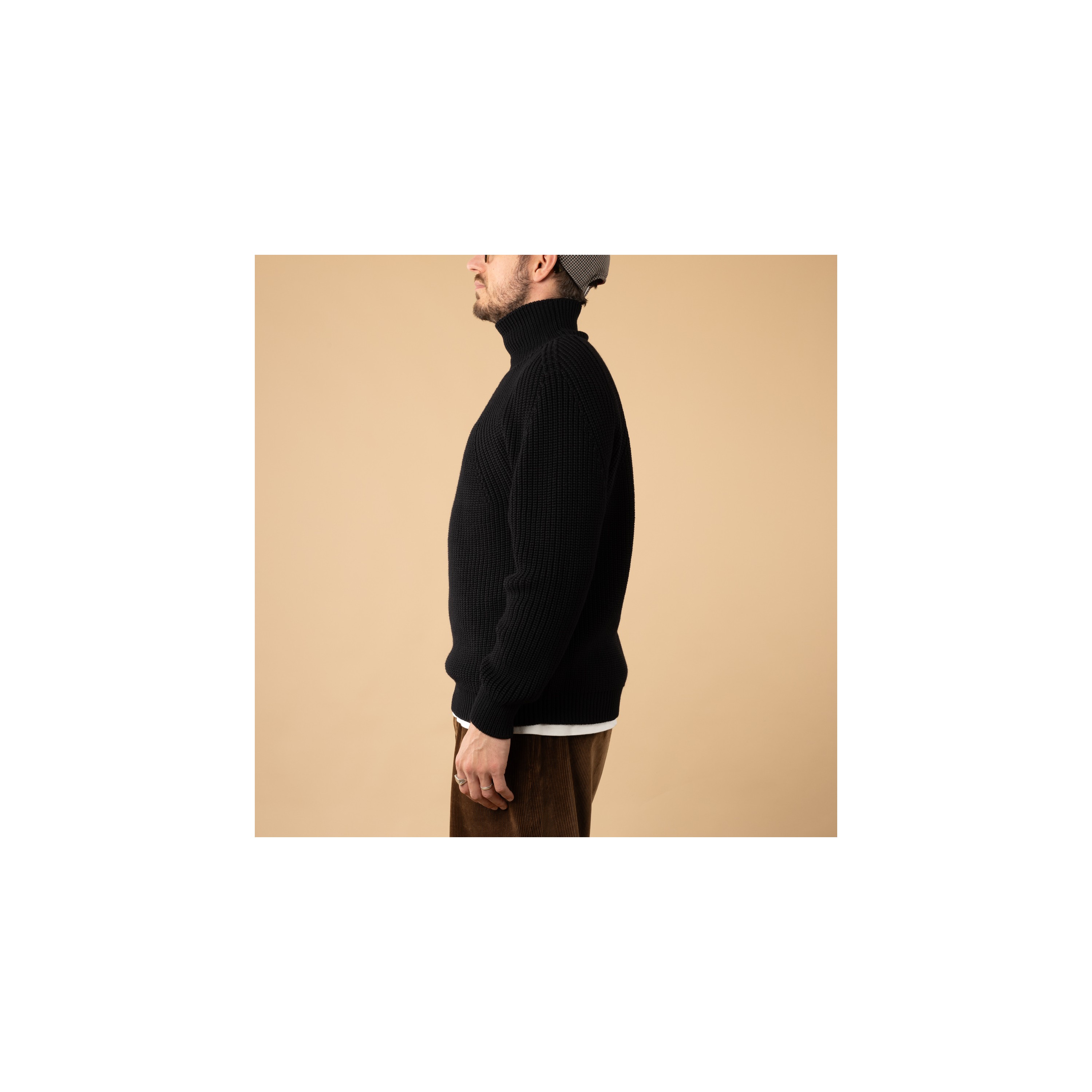 BATONER / Signature Turtleneck Black