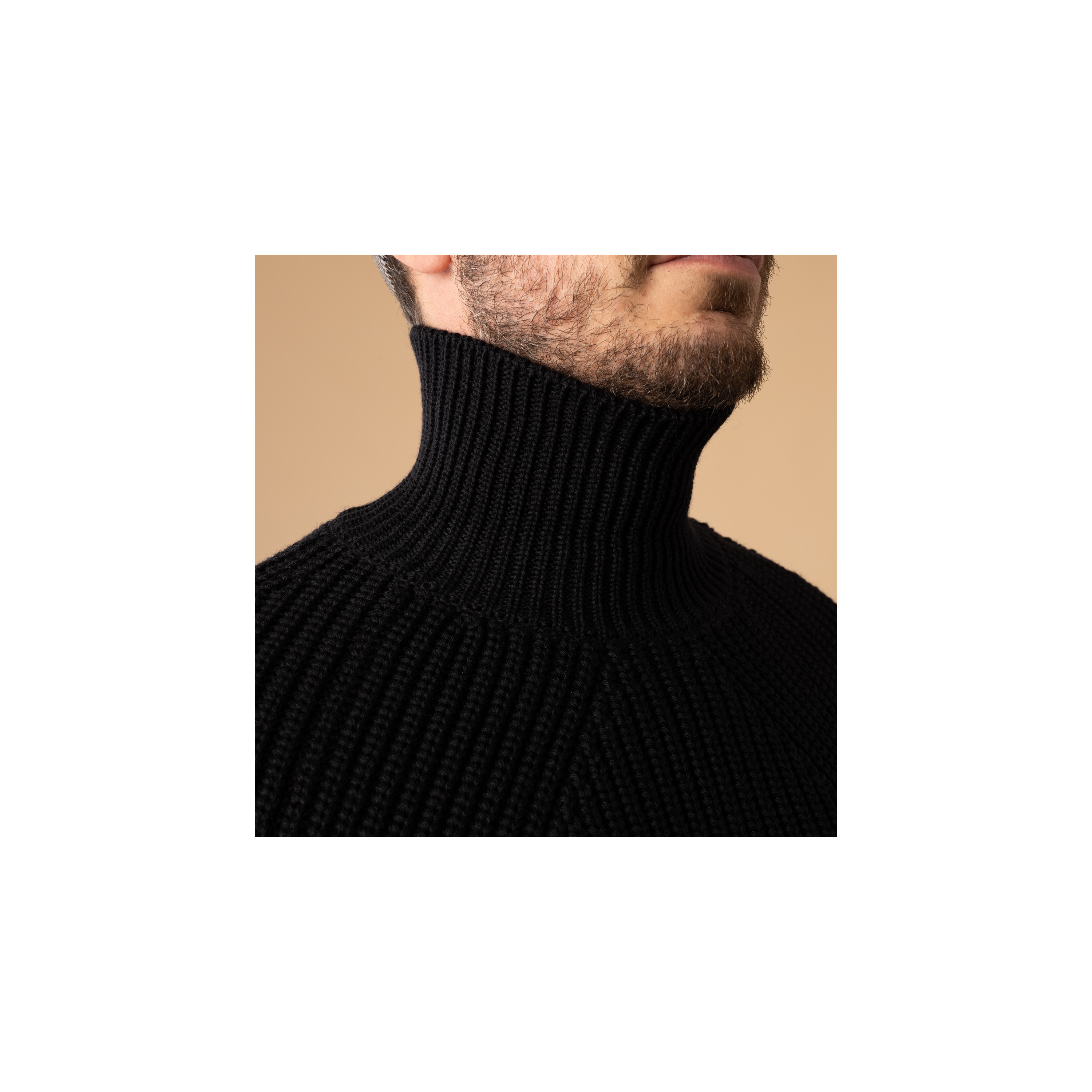 BATONER / Signature Turtleneck Black