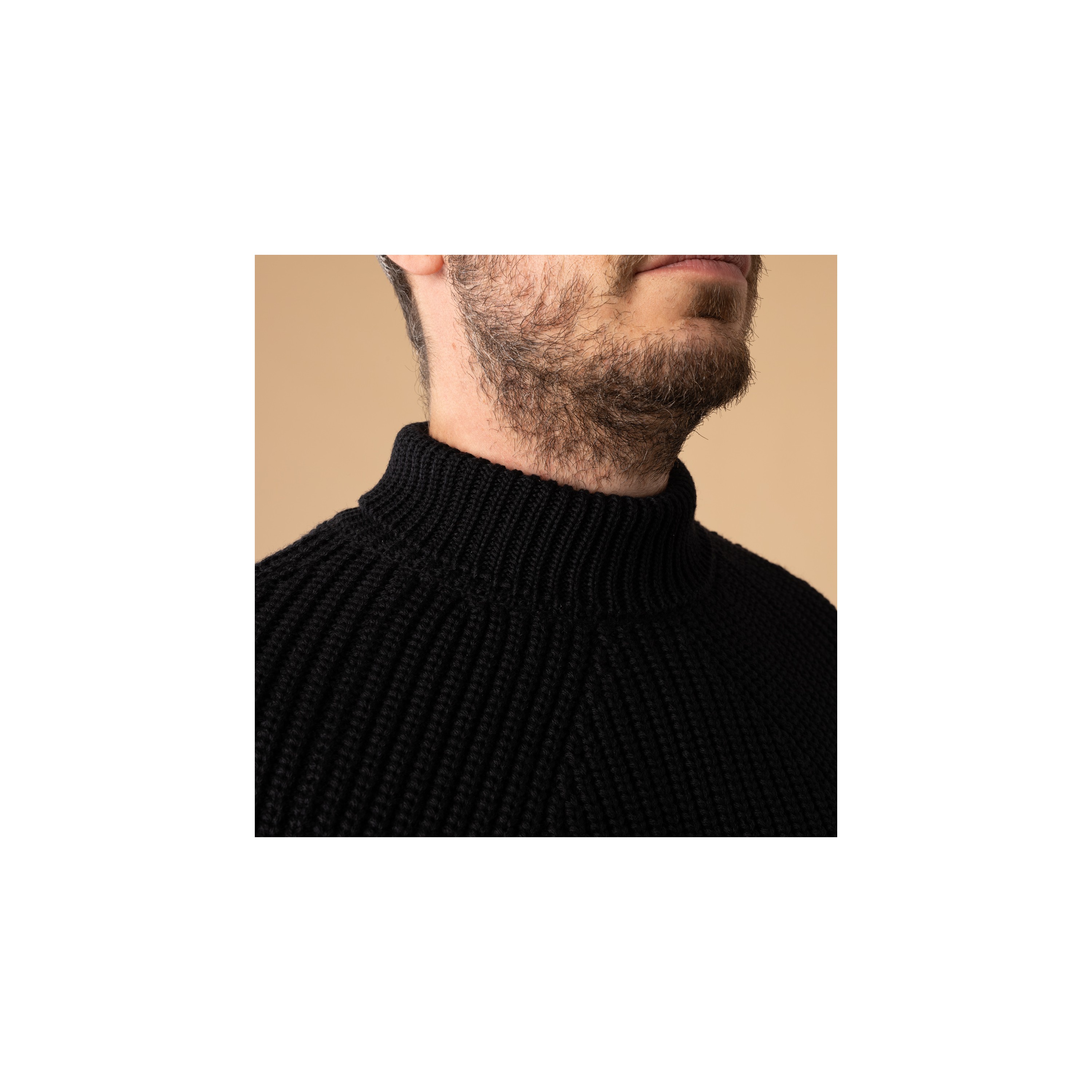 トップス BATONER 23FW SIGNATURE TURTLE NECK BATONER / Signature Turtle Neck Black