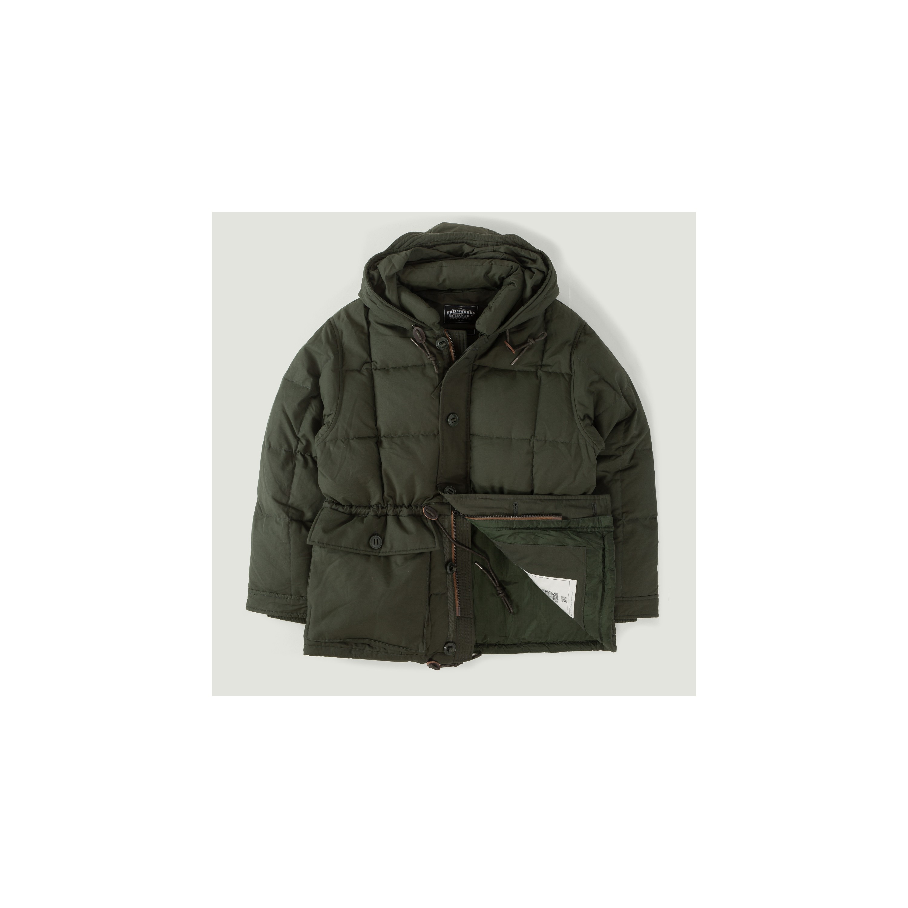 FRIZMWORKS / Karakoram Down Parka Dark Green