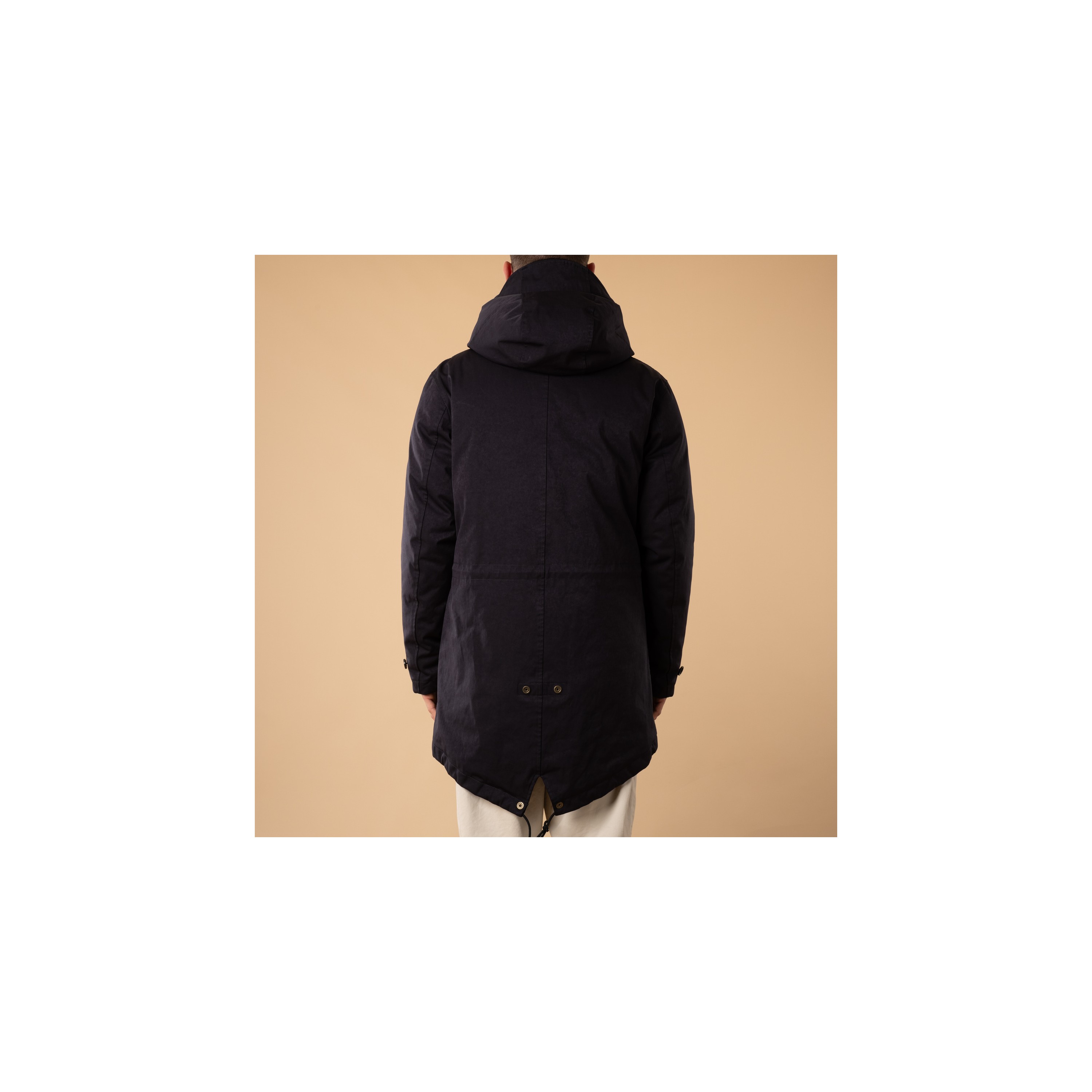TEN C / Core Down Parka Navy