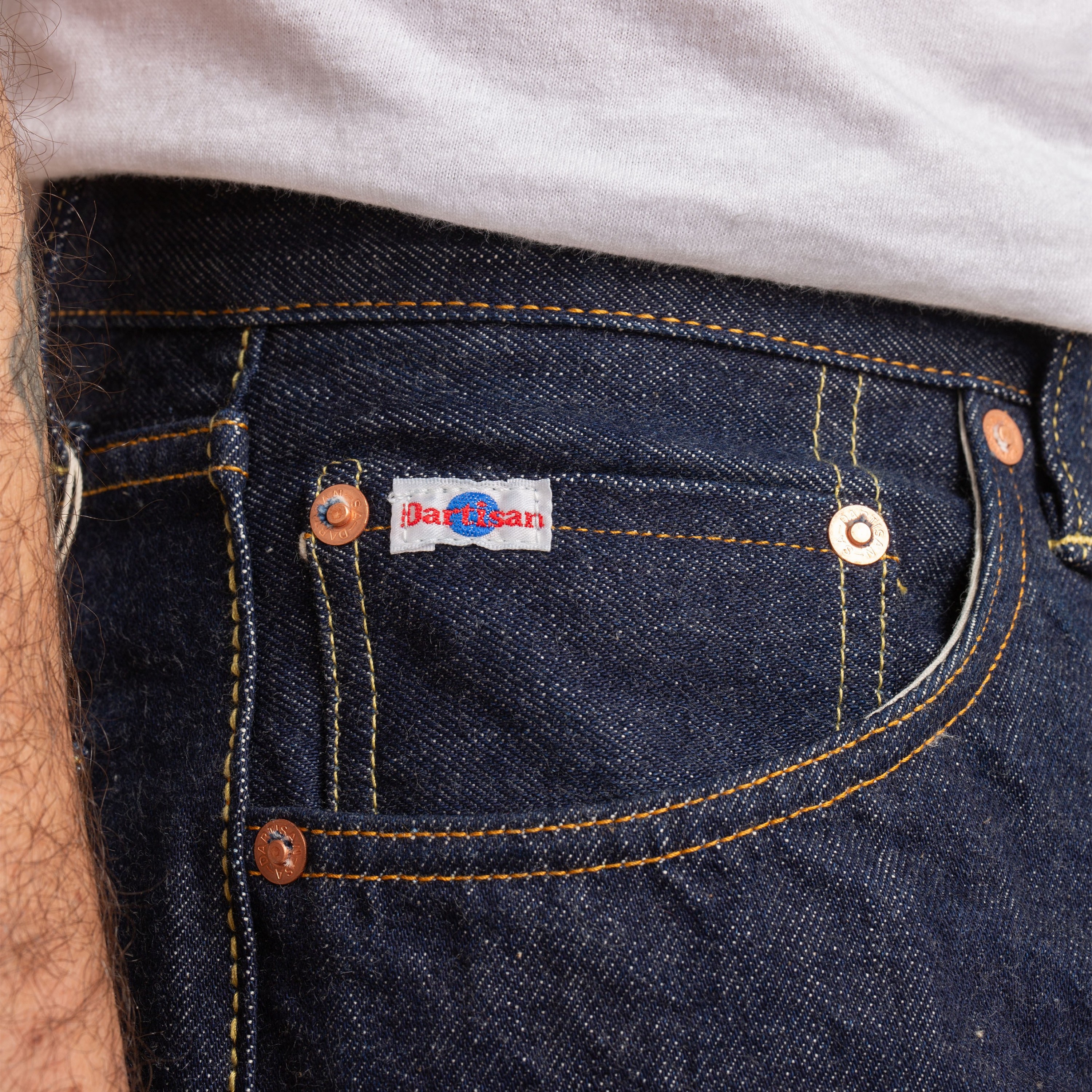 STUDIO D'ARTISAN SD-801 Regular Straight 15oz Natural Indigo