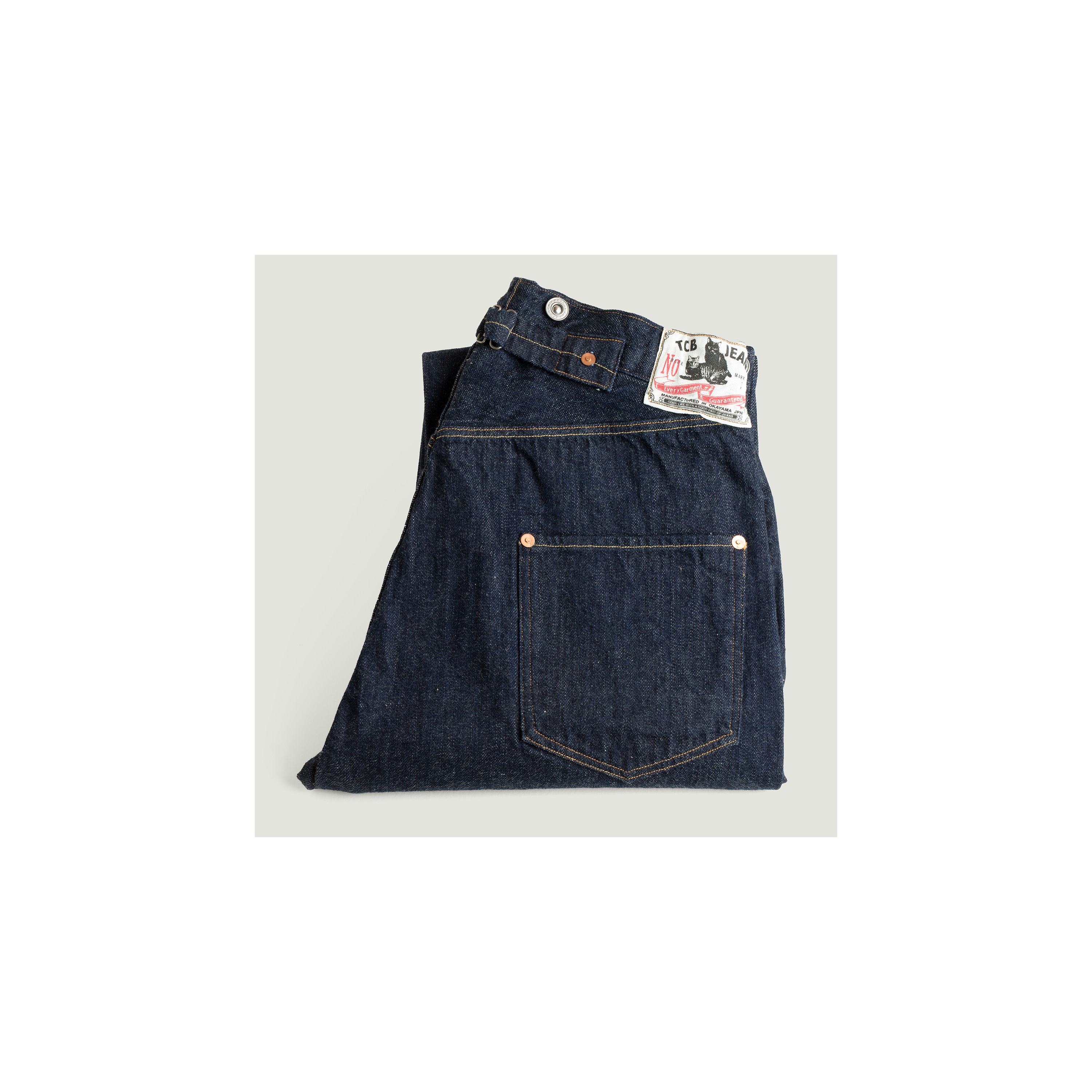 TCB JEANS / No.2 Jeans Selvedge 1890 One Wash 11.4oz Selvedge