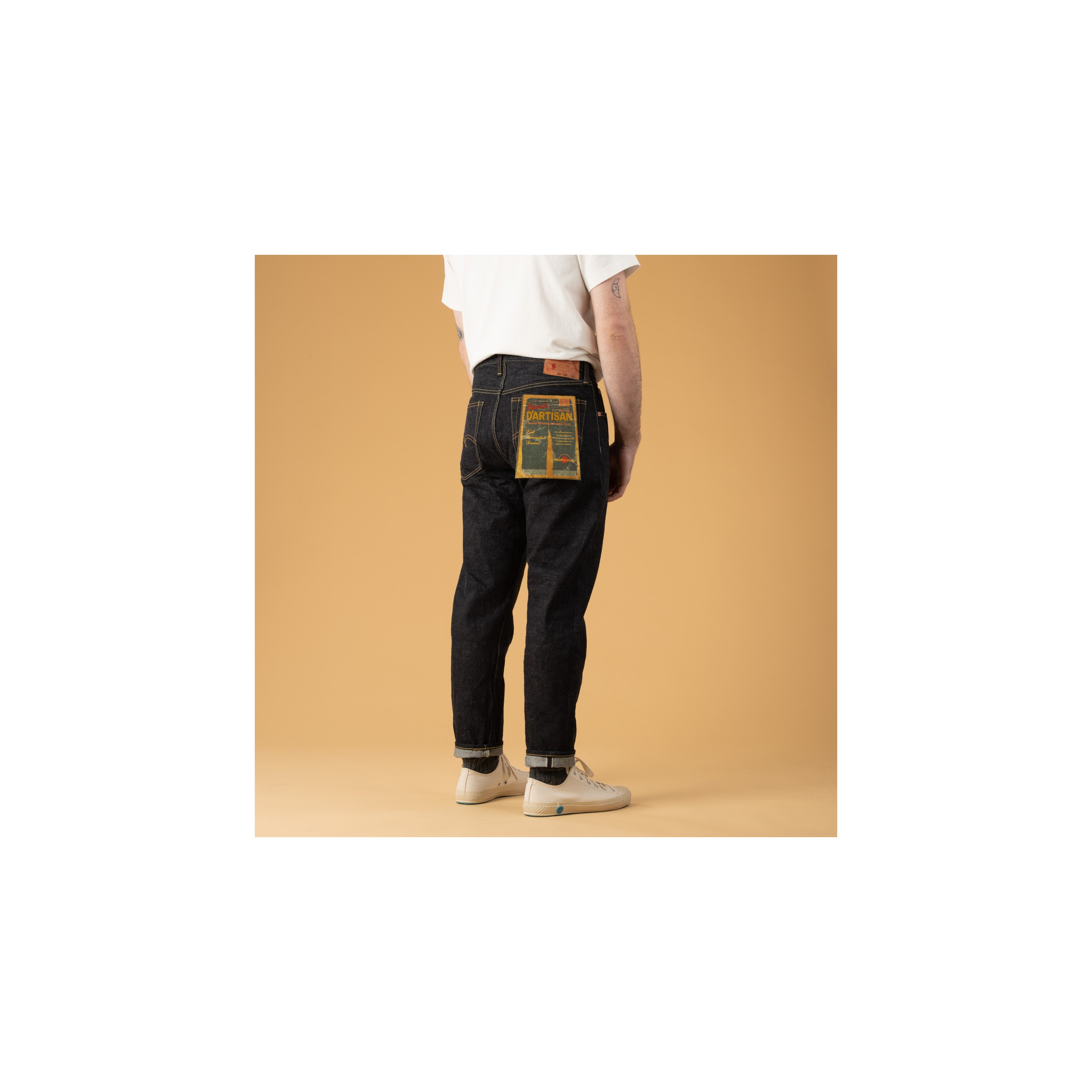 STUDIO D'ARTISAN SD-108 Relaxed Tapered 15oz