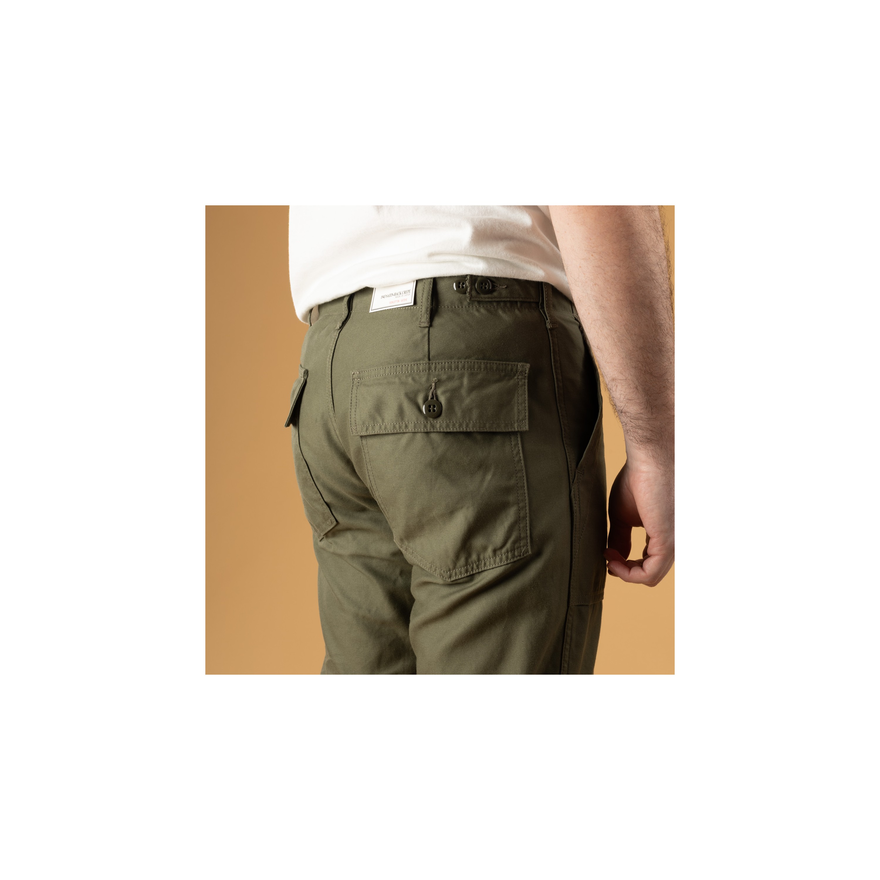FOB FACTORY / F0431 Baker Pants Olive
