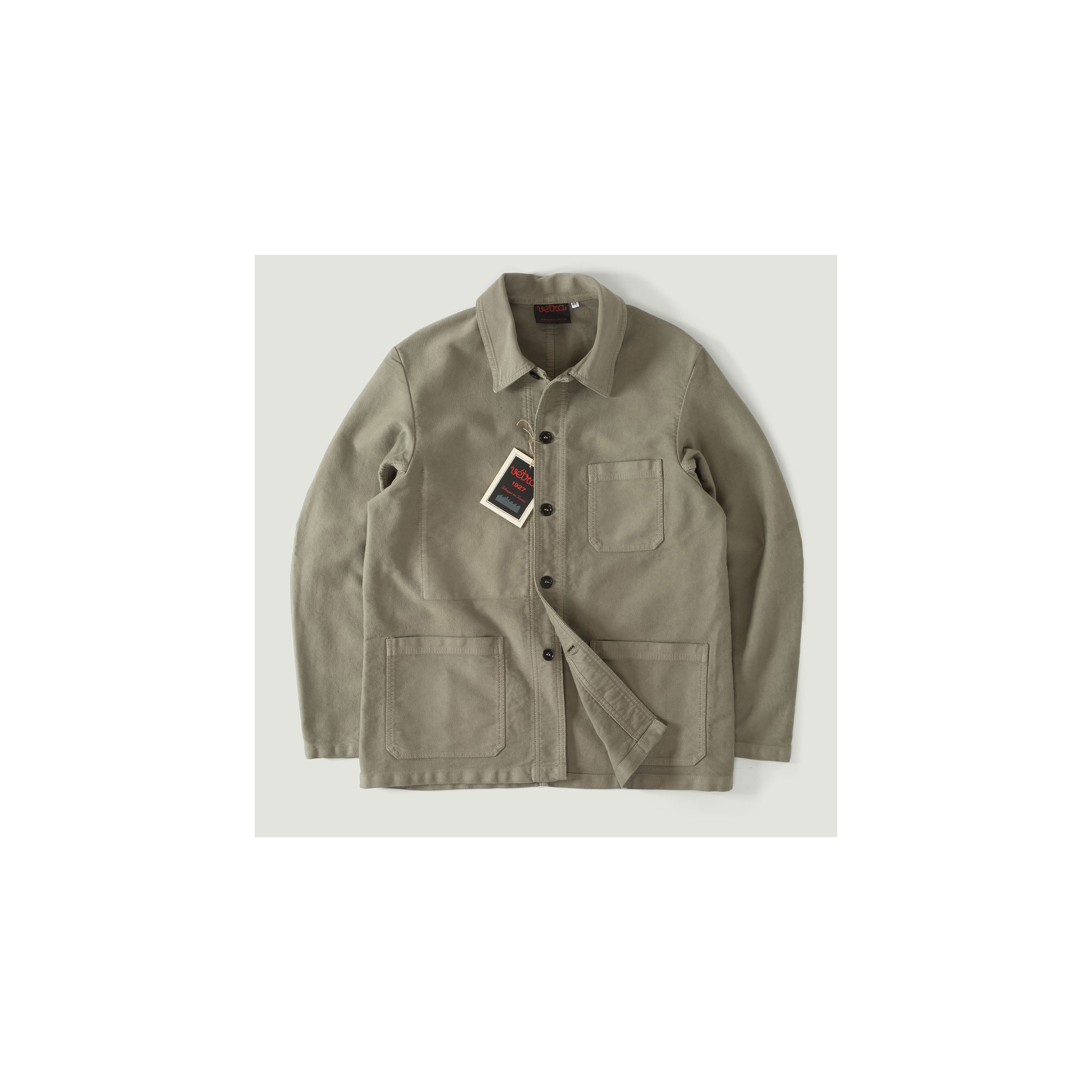 VETRA / Clay French Moleskin Woven Jacket