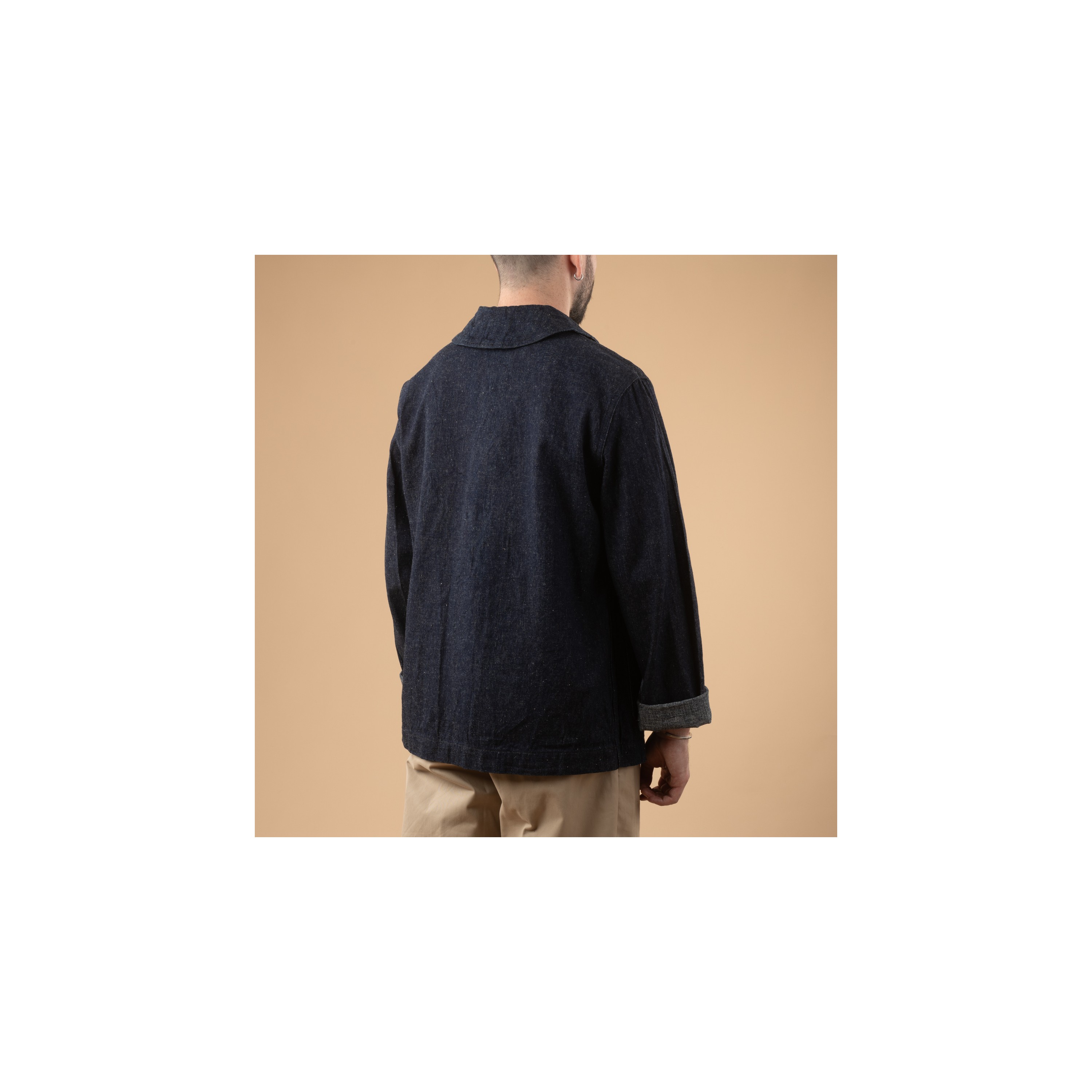 WAREHOUSE & CO. / Lot. 2220 U.S. Navy Shawl Collar Coverall Indigo