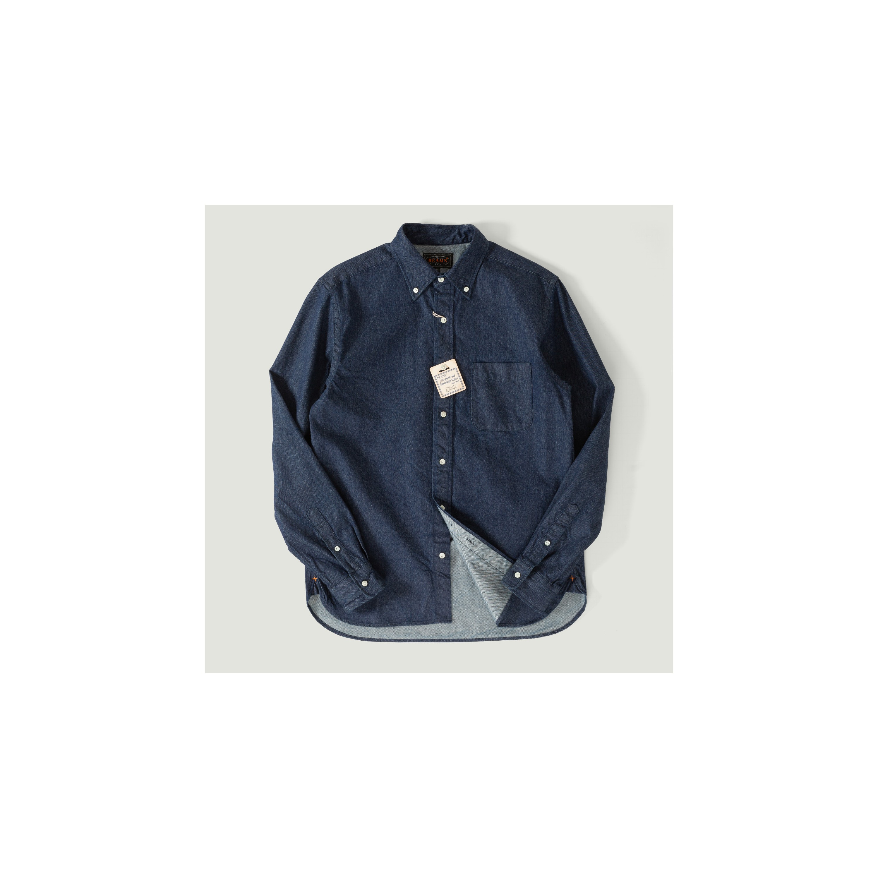 BEAMS PLUS / B.D. Indigo Denim Shirt