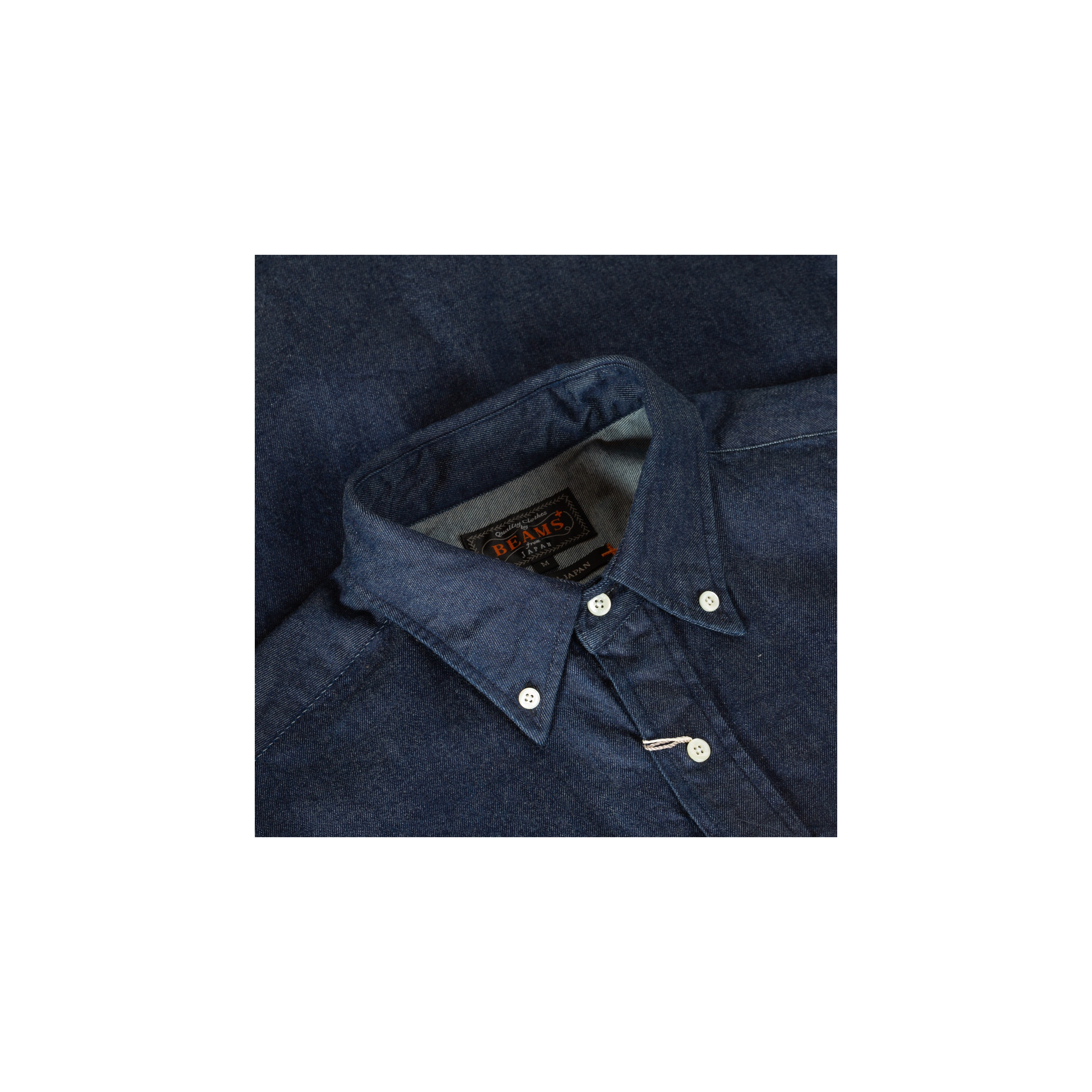 BEAMS PLUS / B.D. Indigo Denim Shirt
