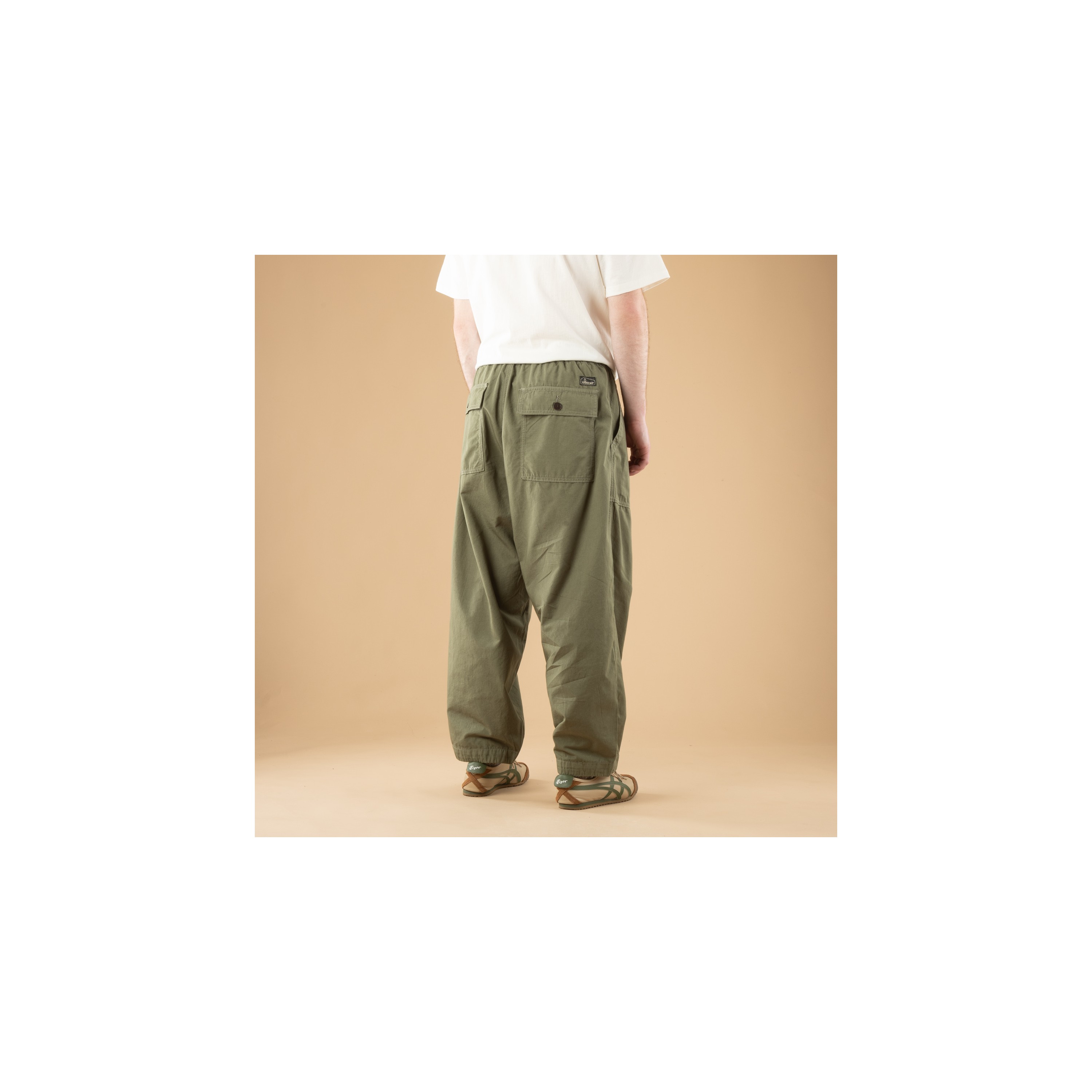 GOHEMP / Travel Balloon Pants Olive