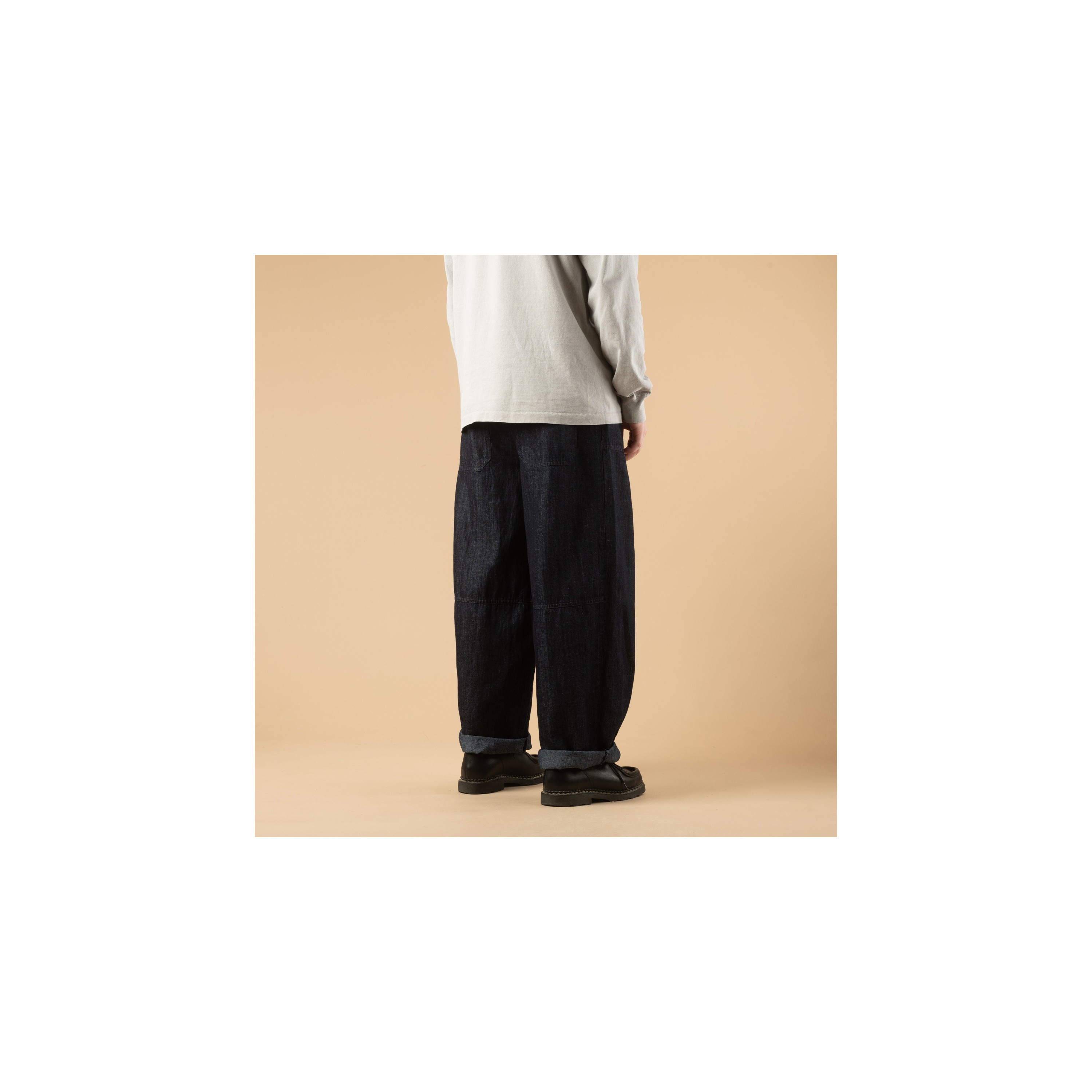 FRIZMWORKS / Denim Balloon Pants Indigo